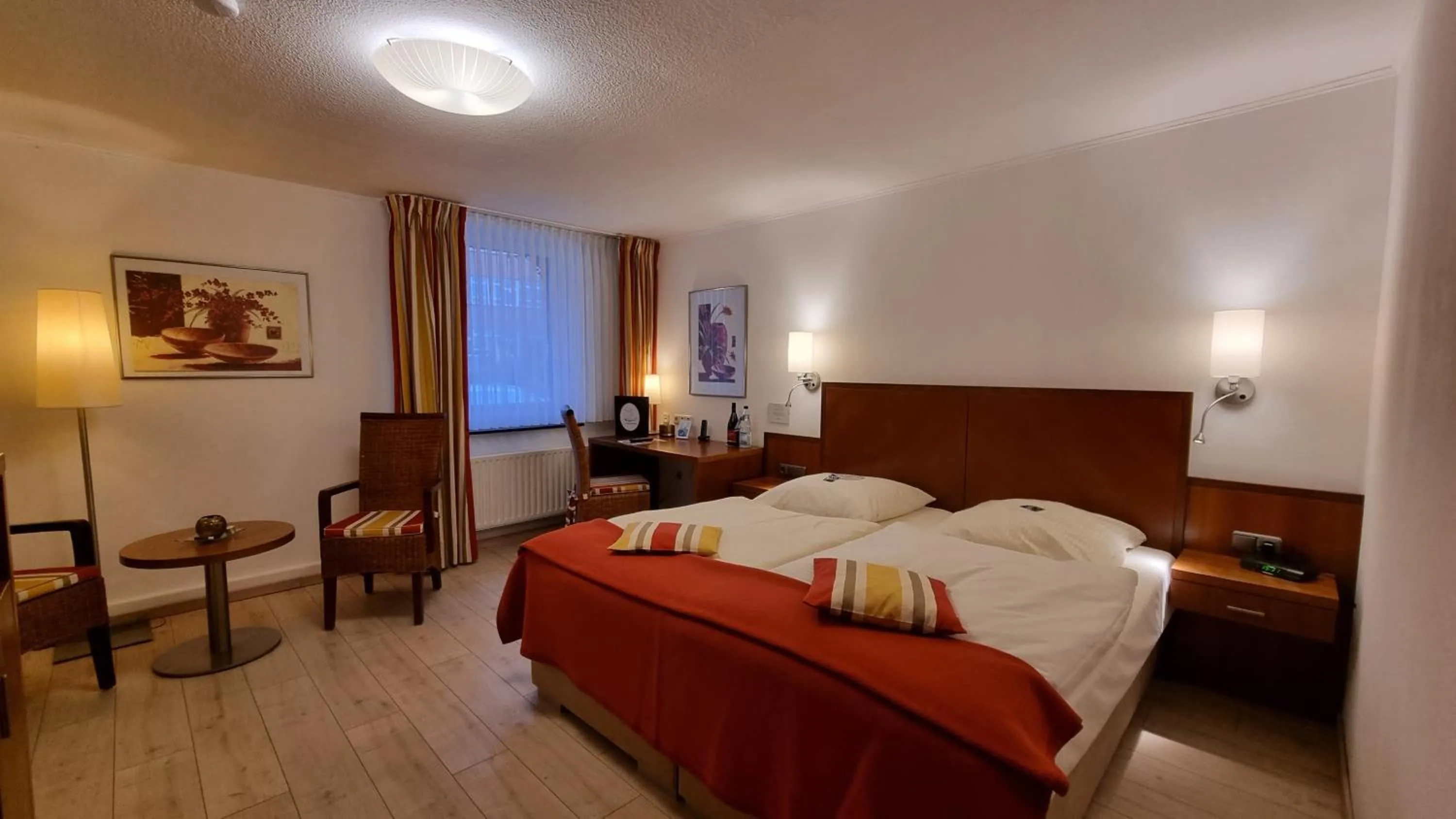 Bed in Akzent Hotel Strandhalle