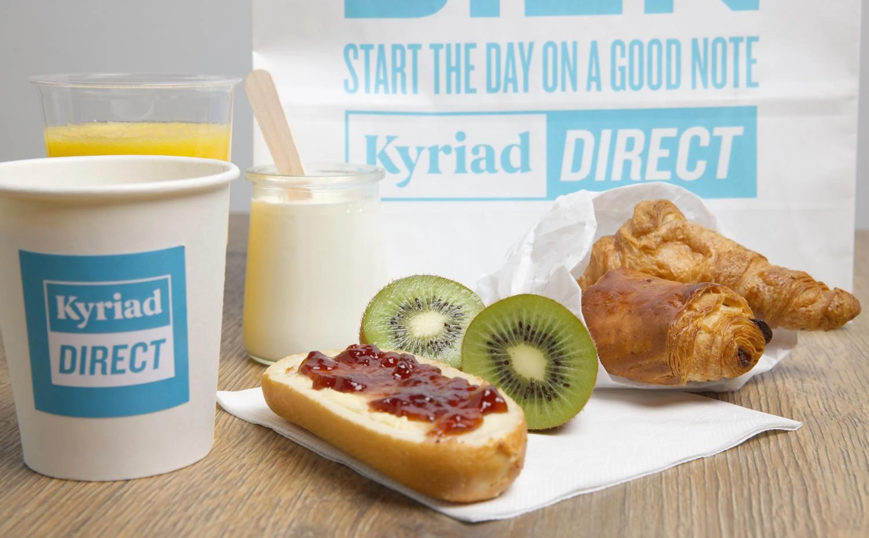 Food and drinks in Kyriad Direct Soissons