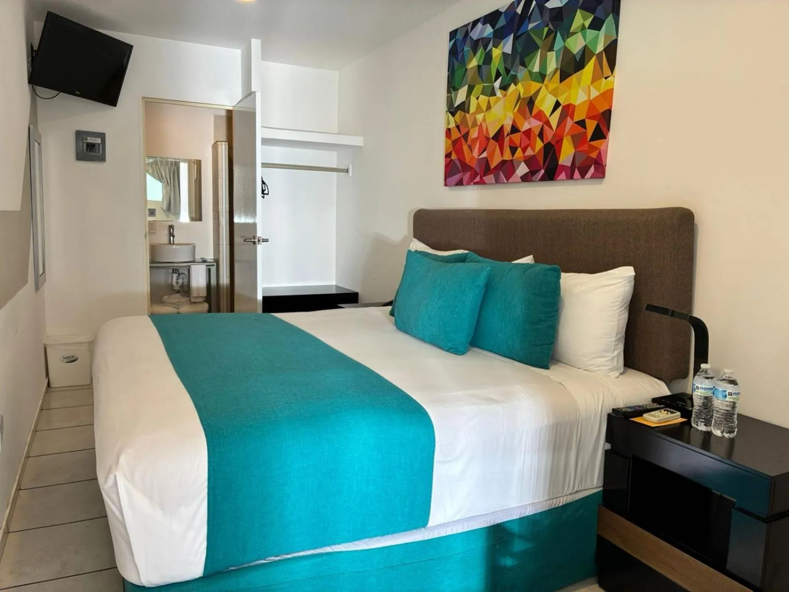 Bed in Container Inn Hotel Aeropuerto