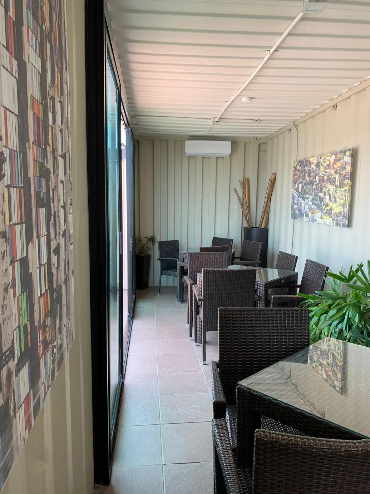 Living room in Container Inn Hotel Aeropuerto