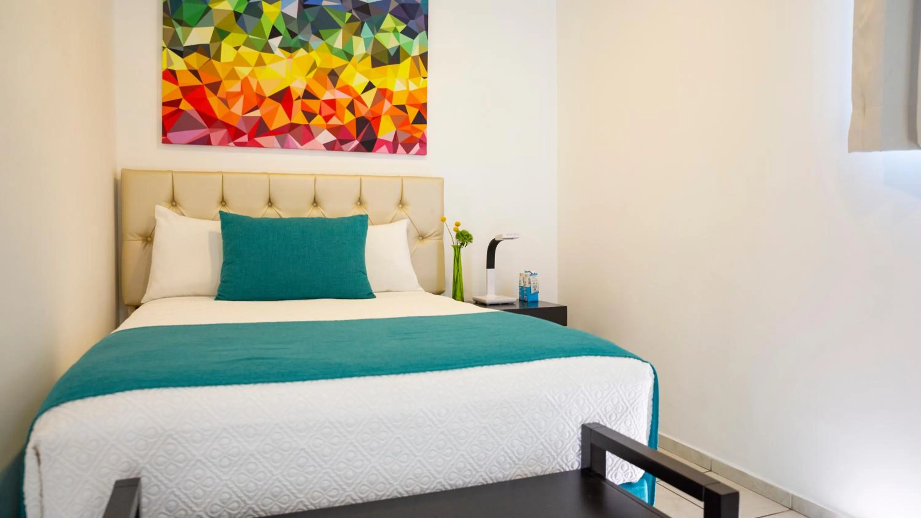 Bed in Container Inn Hotel Aeropuerto