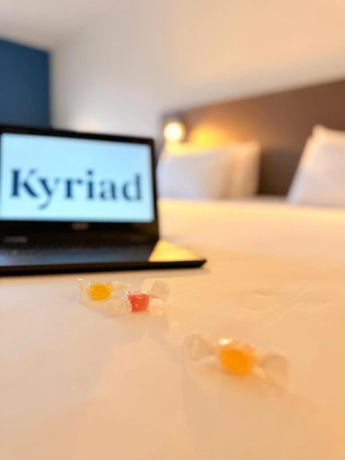 Bedroom, Bed in Kyriad Blois Sud - Vineuil