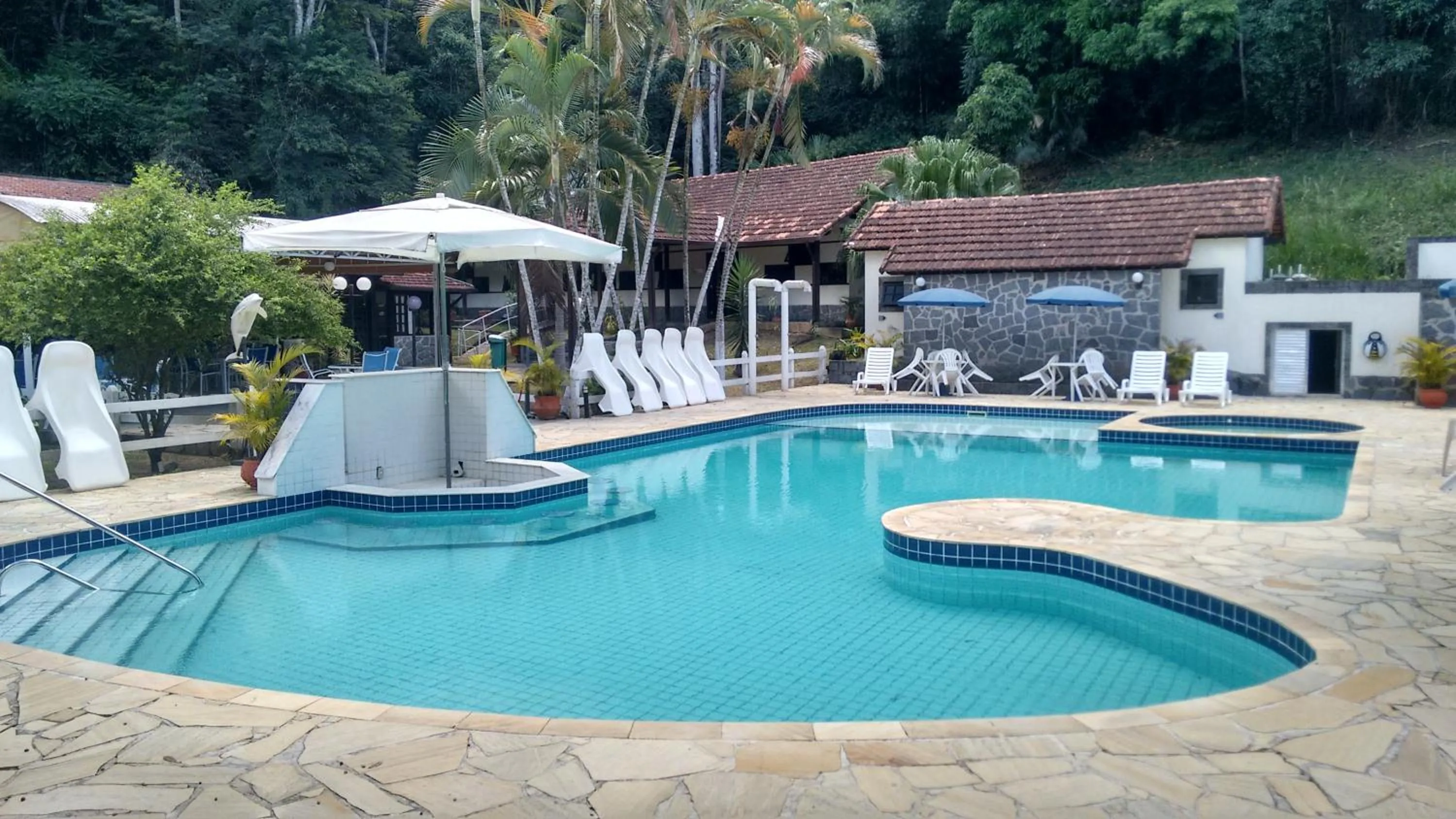 Aqua park in Hotel Colonial
