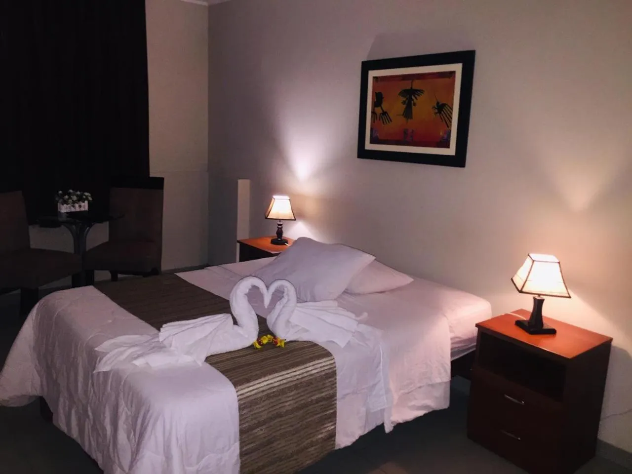 Bed in PiscoMar Peru