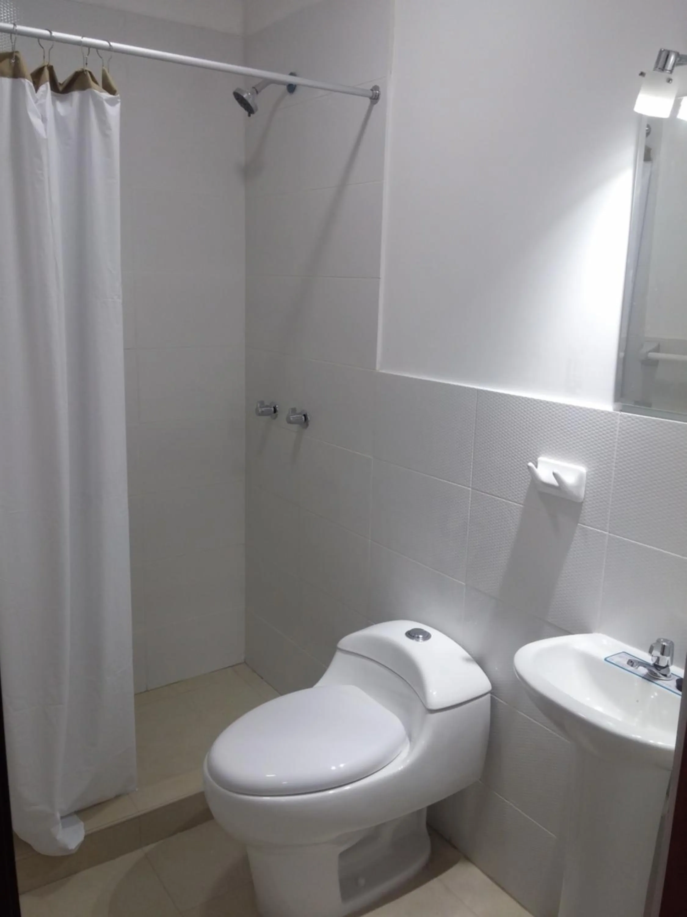 Shower in PiscoMar Peru