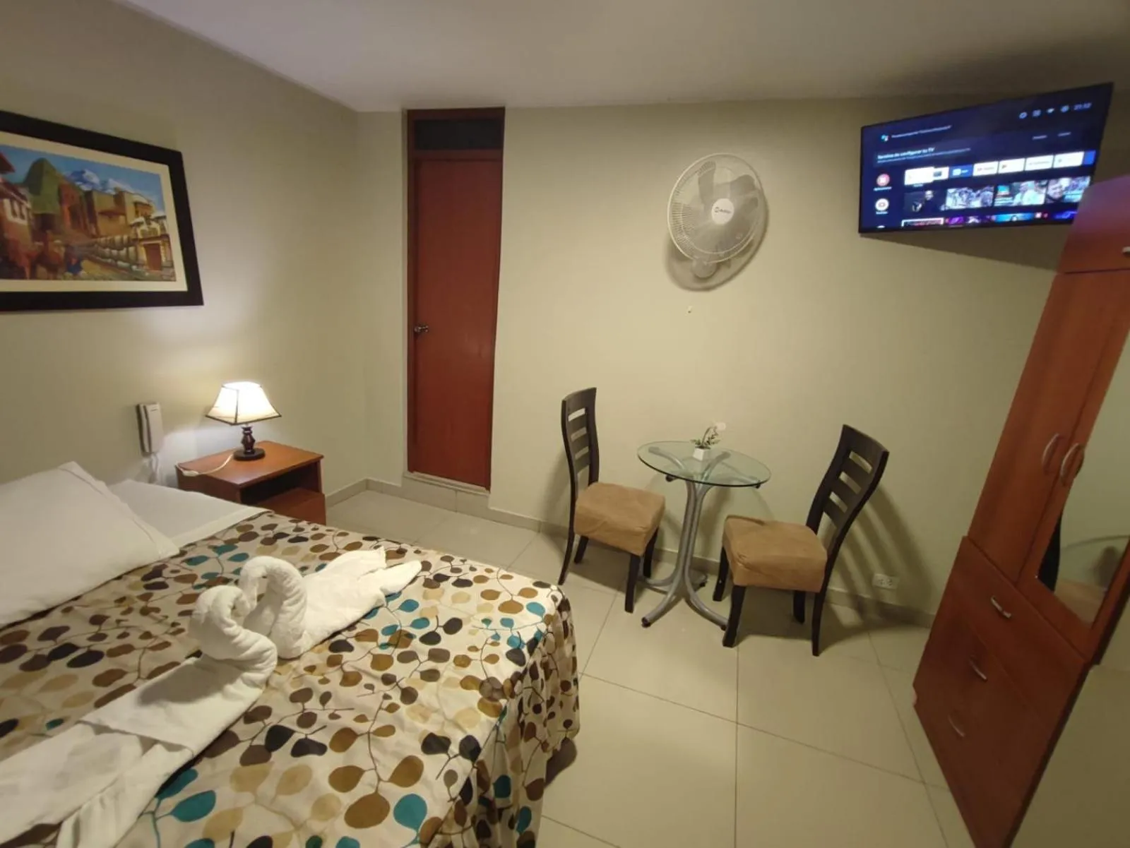 Bed in PiscoMar Peru