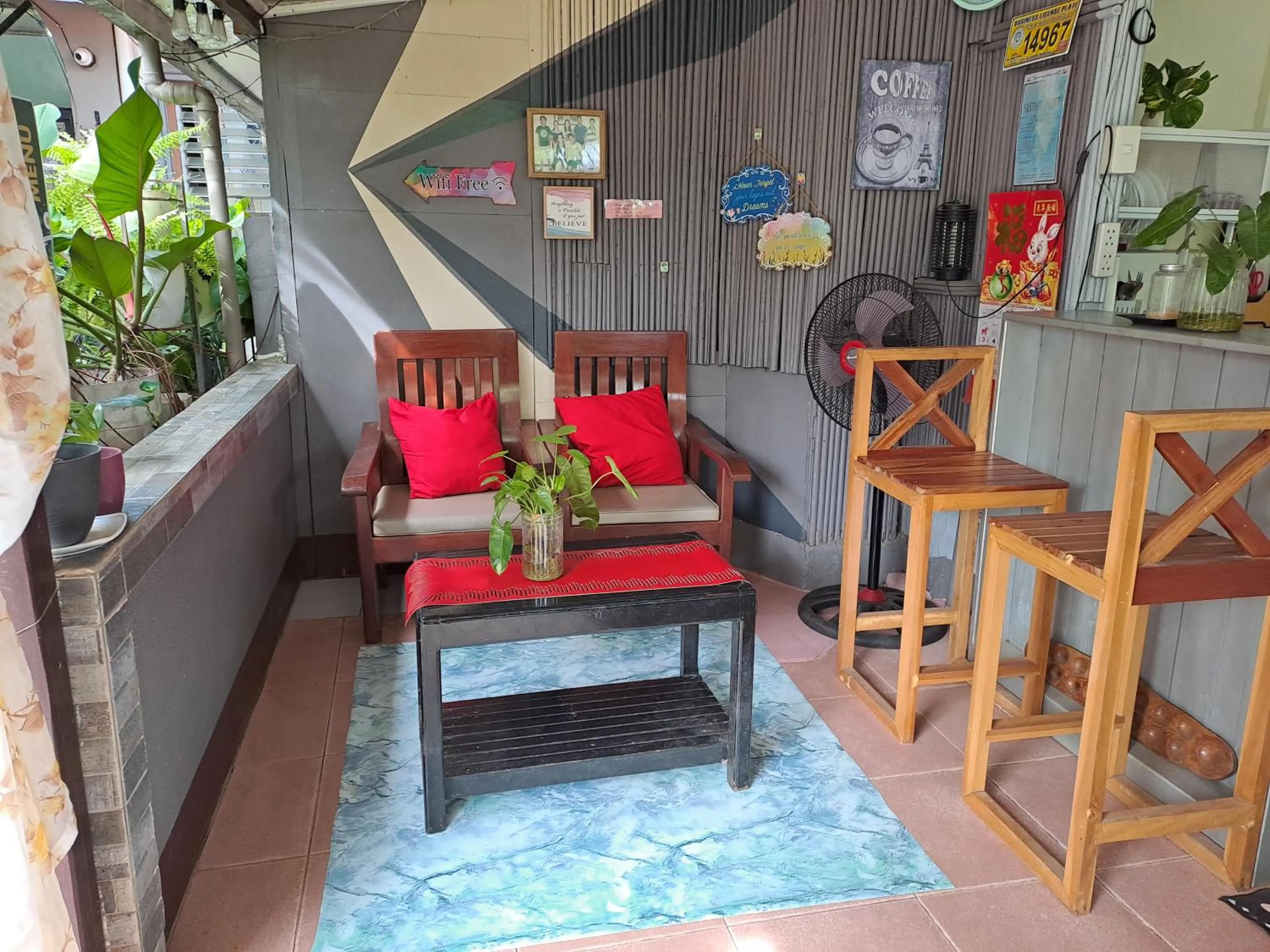 Balcony/Terrace in Dalinda's Homestay