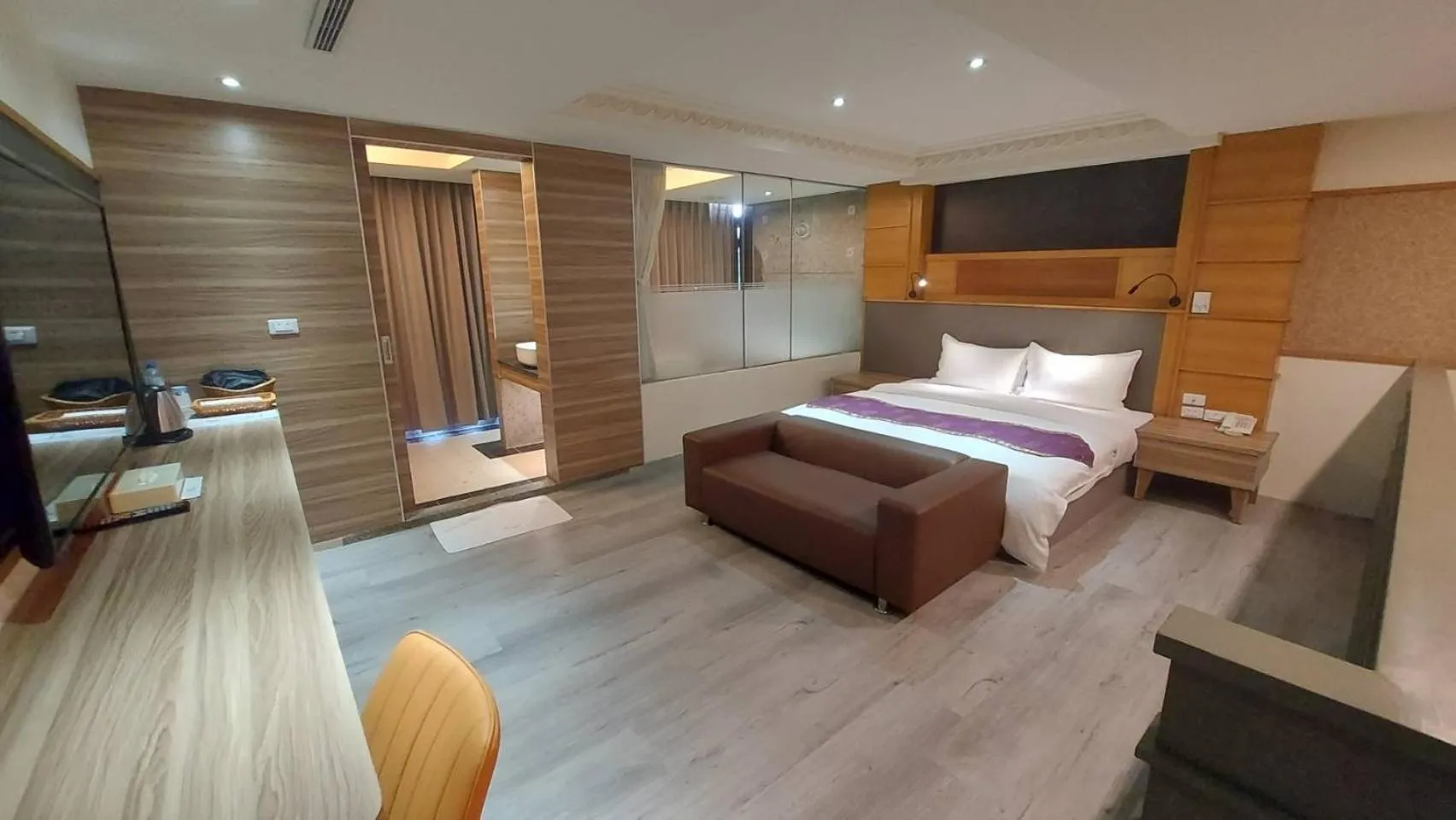 Bed in Jungle City Motel