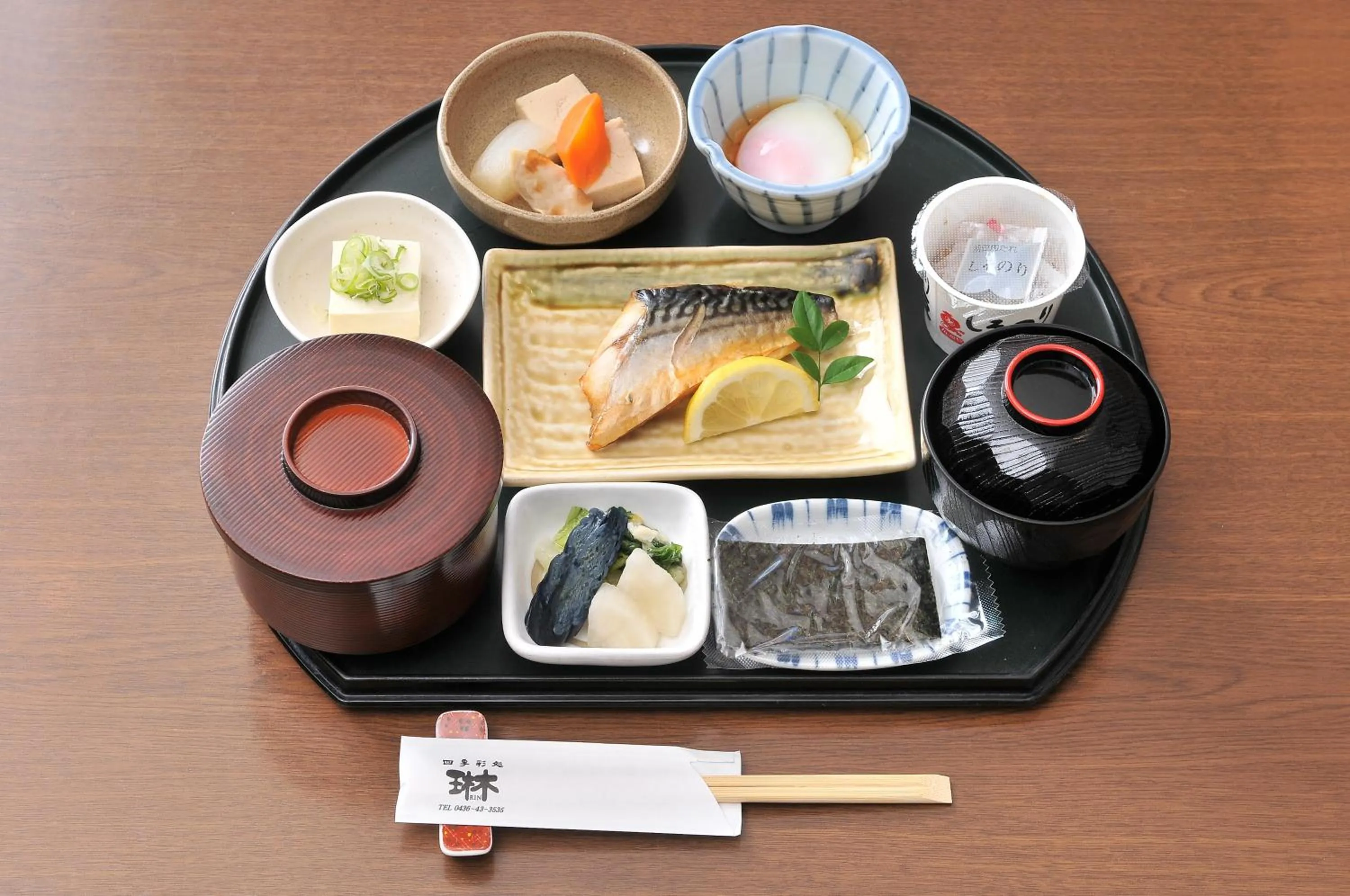 Food close-up in Yawatajuku Dai-ichi Hotel