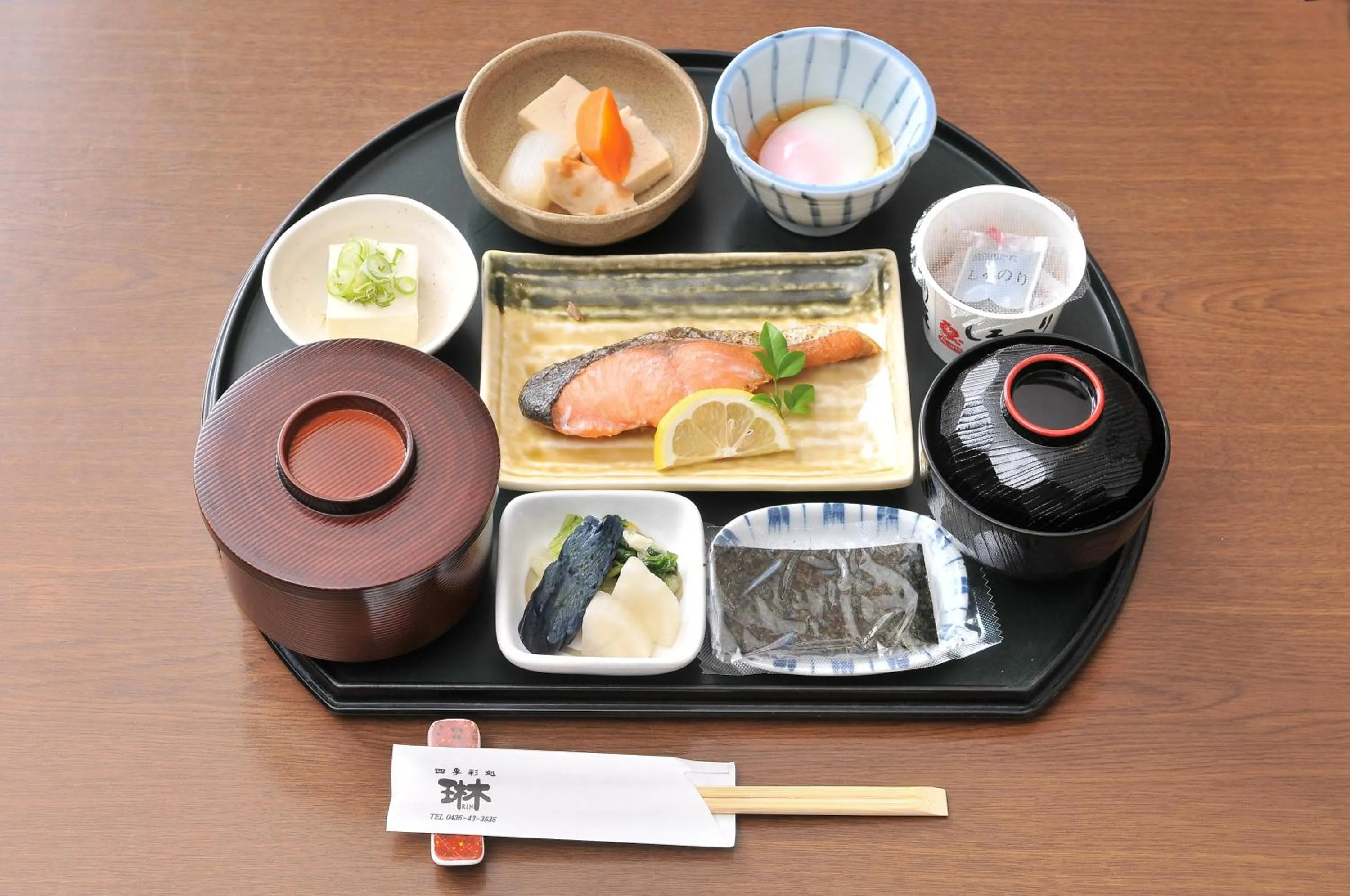 Food close-up in Yawatajuku Dai-ichi Hotel