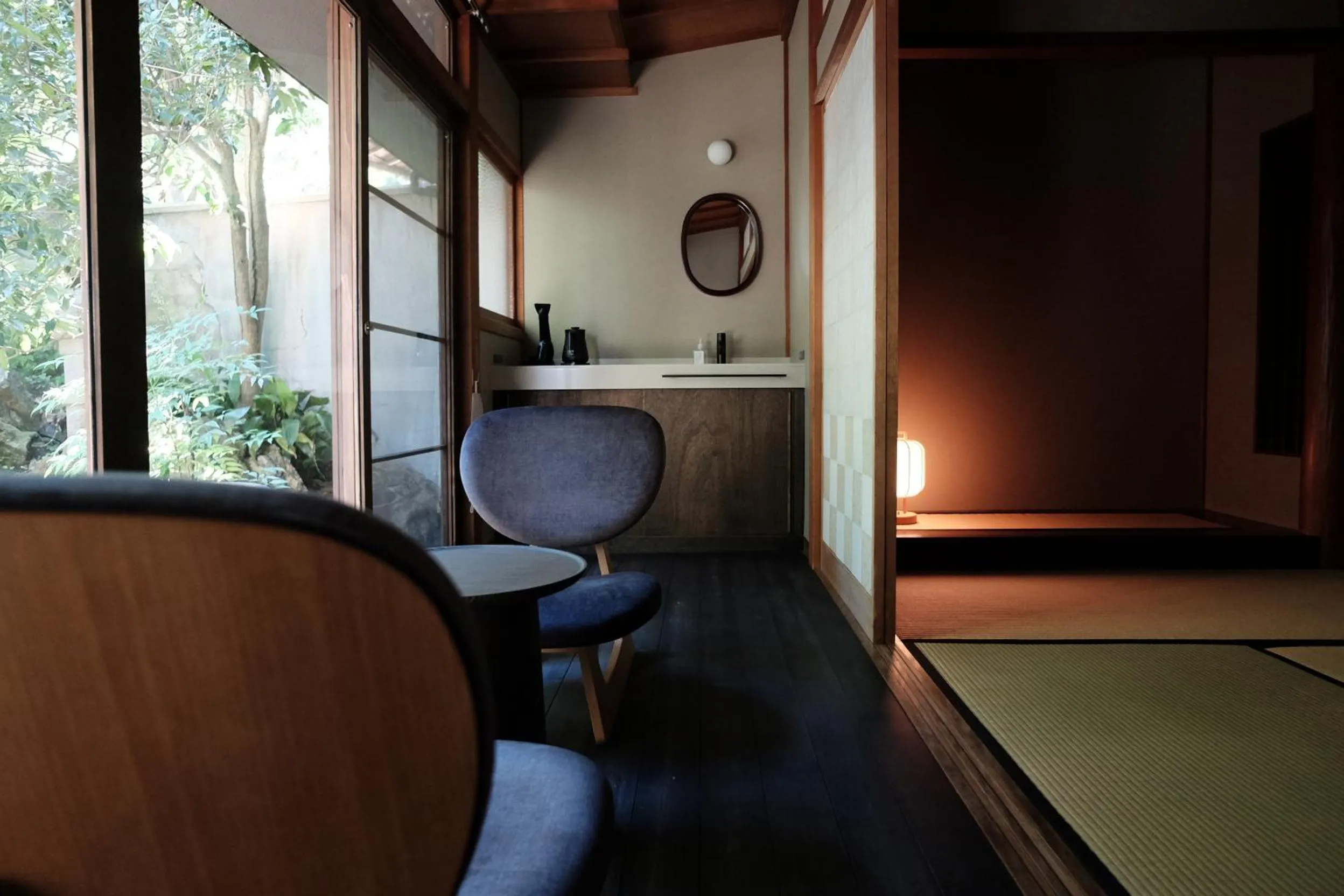 Seating area in Kobayashiya -Kinosaki Onsen-