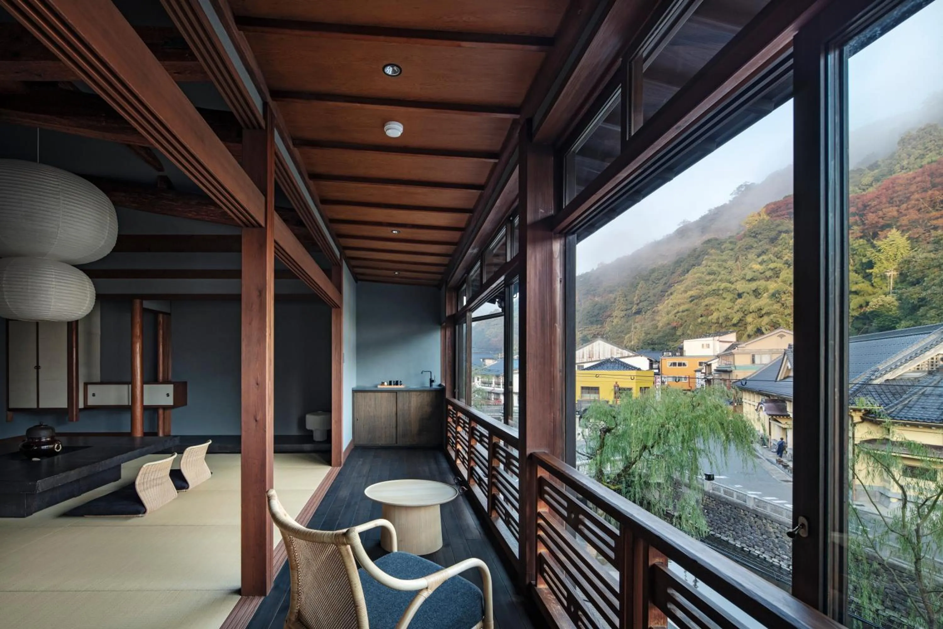 Seating area in Kobayashiya -Kinosaki Onsen-