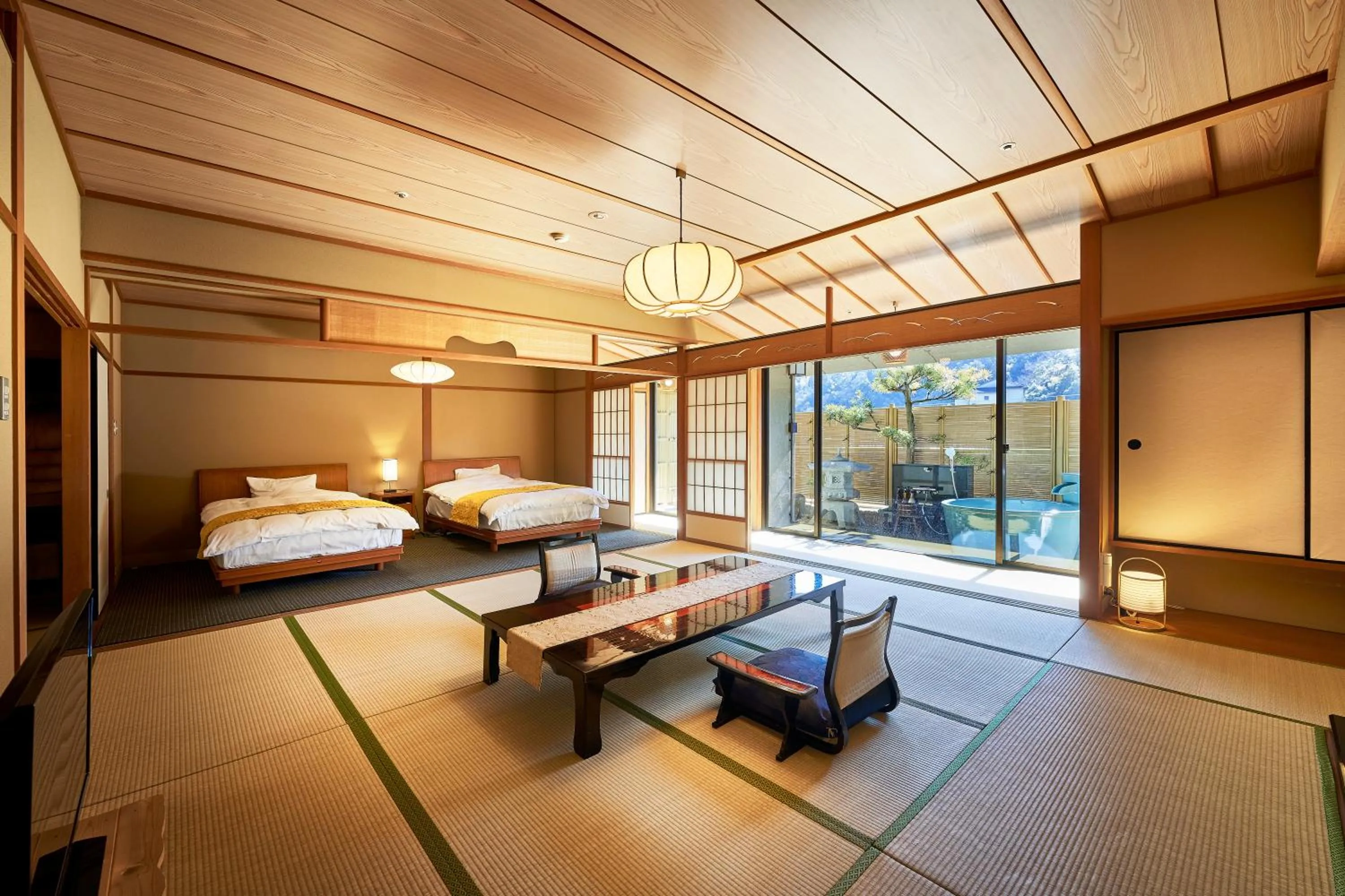 Bed in Mansuirou