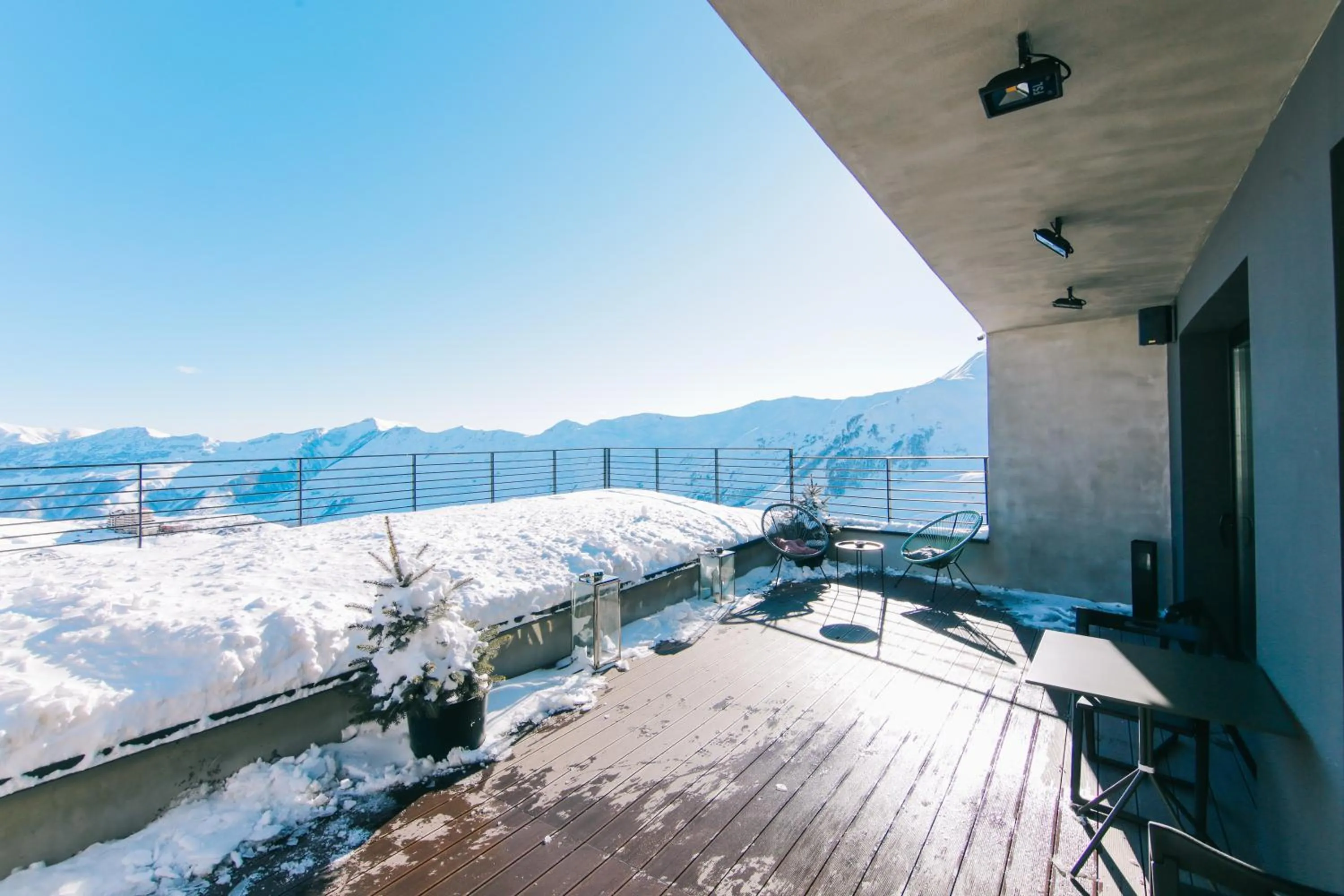 Balcony/Terrace in Quadrum Hotel