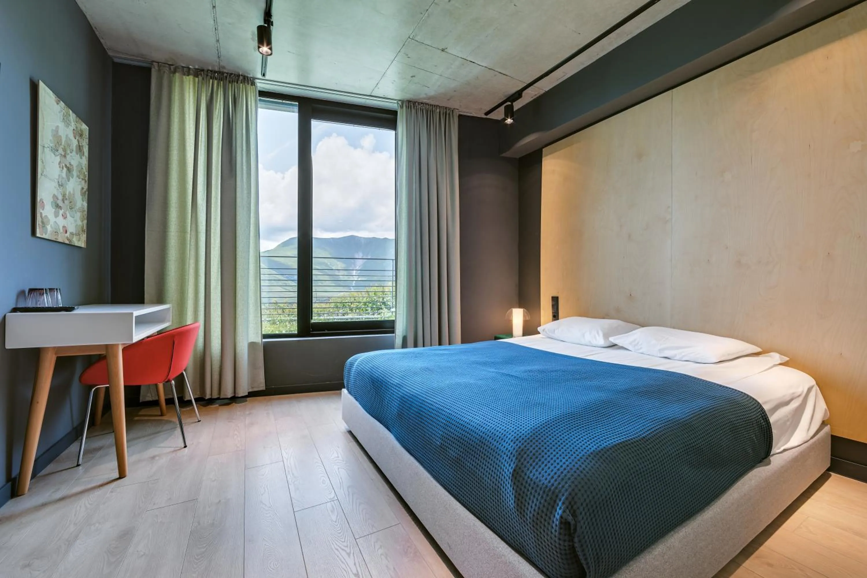 Natural landscape, Bed in Quadrum Hotel