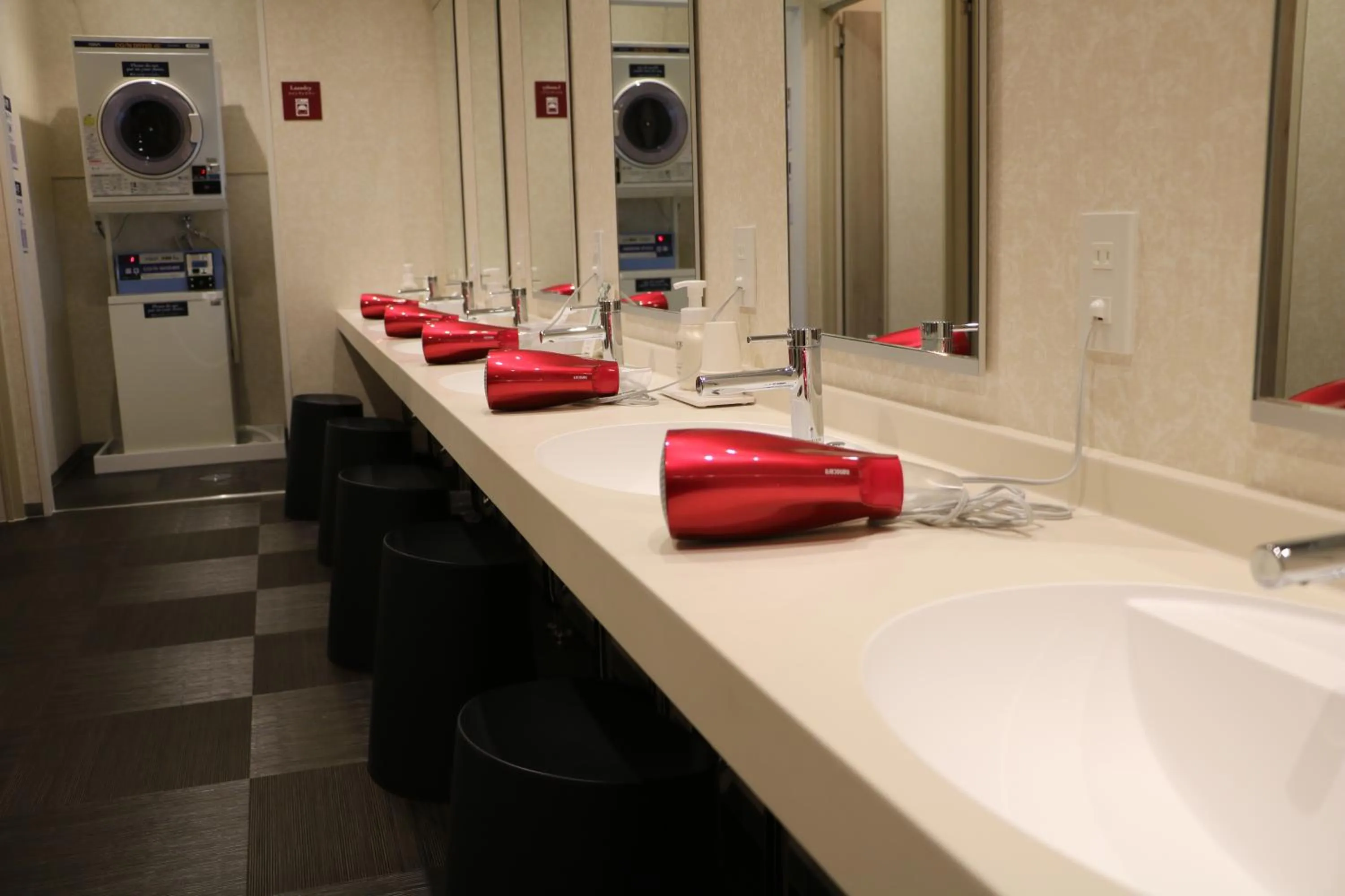Bathroom in Mt.Fuji Cabin & Lounge Highland Station Inn (Capsule Hotel)