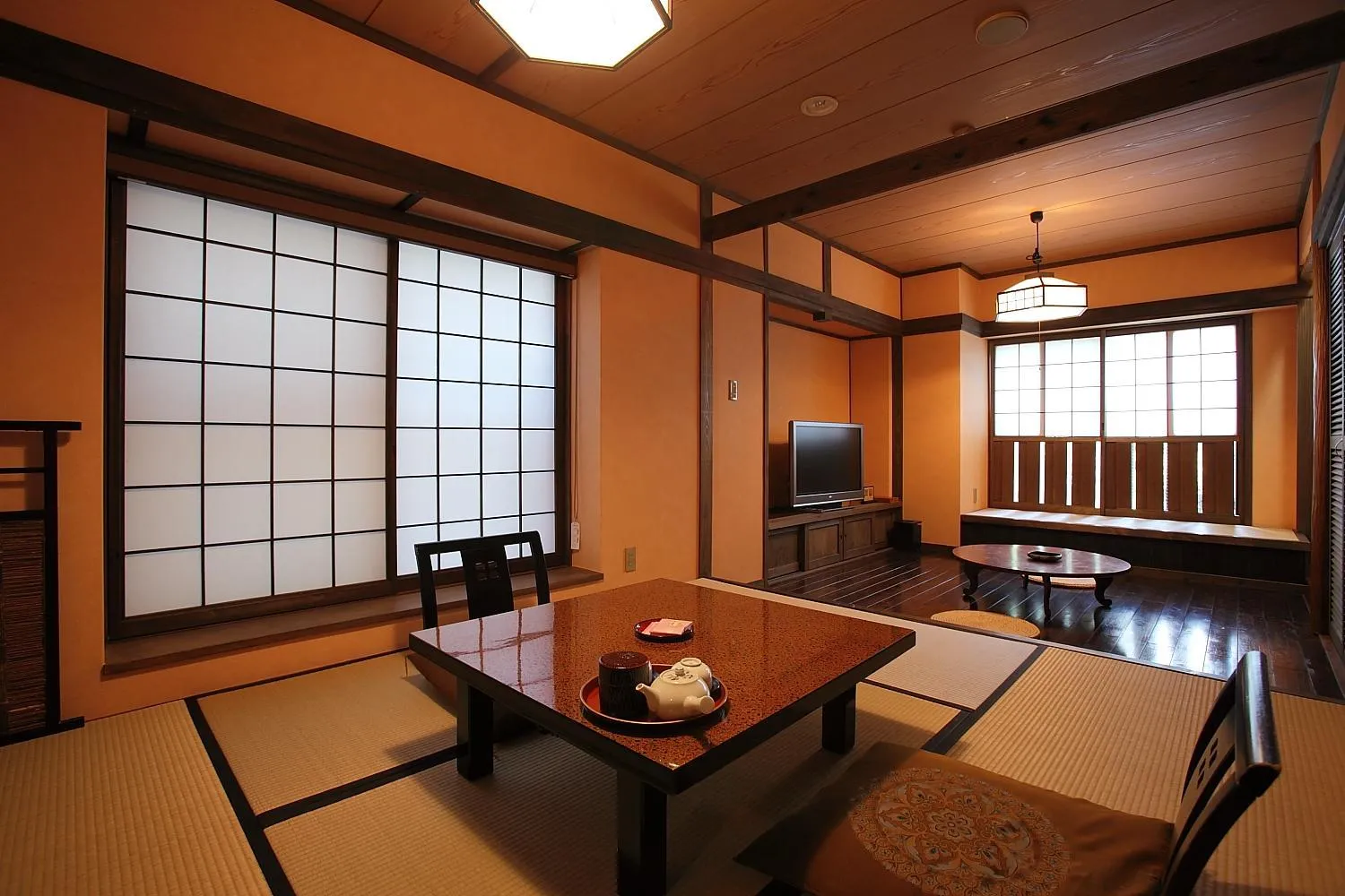 Photo of the whole room in Ryokan Yamanoyu