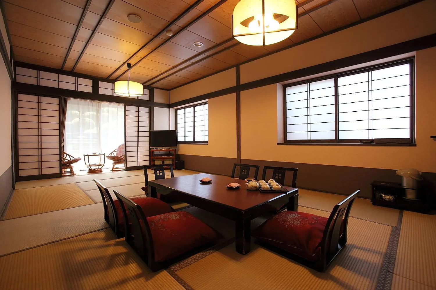 Photo of the whole room in Ryokan Yamanoyu
