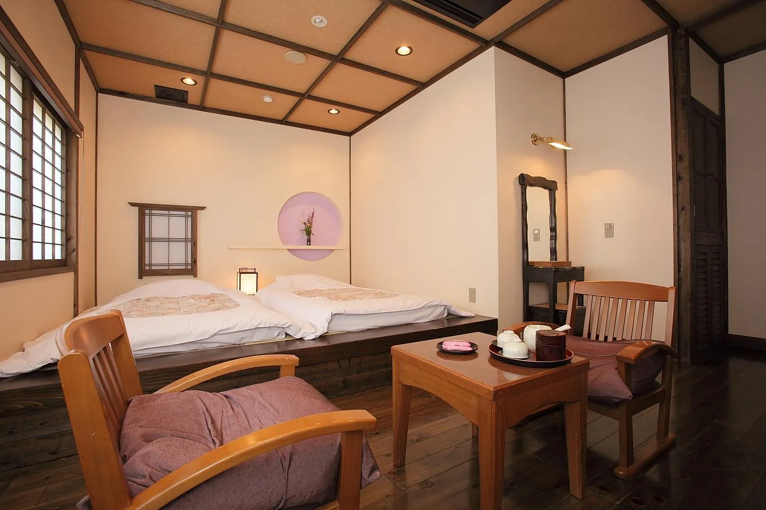 Photo of the whole room, Bed in Ryokan Yamanoyu