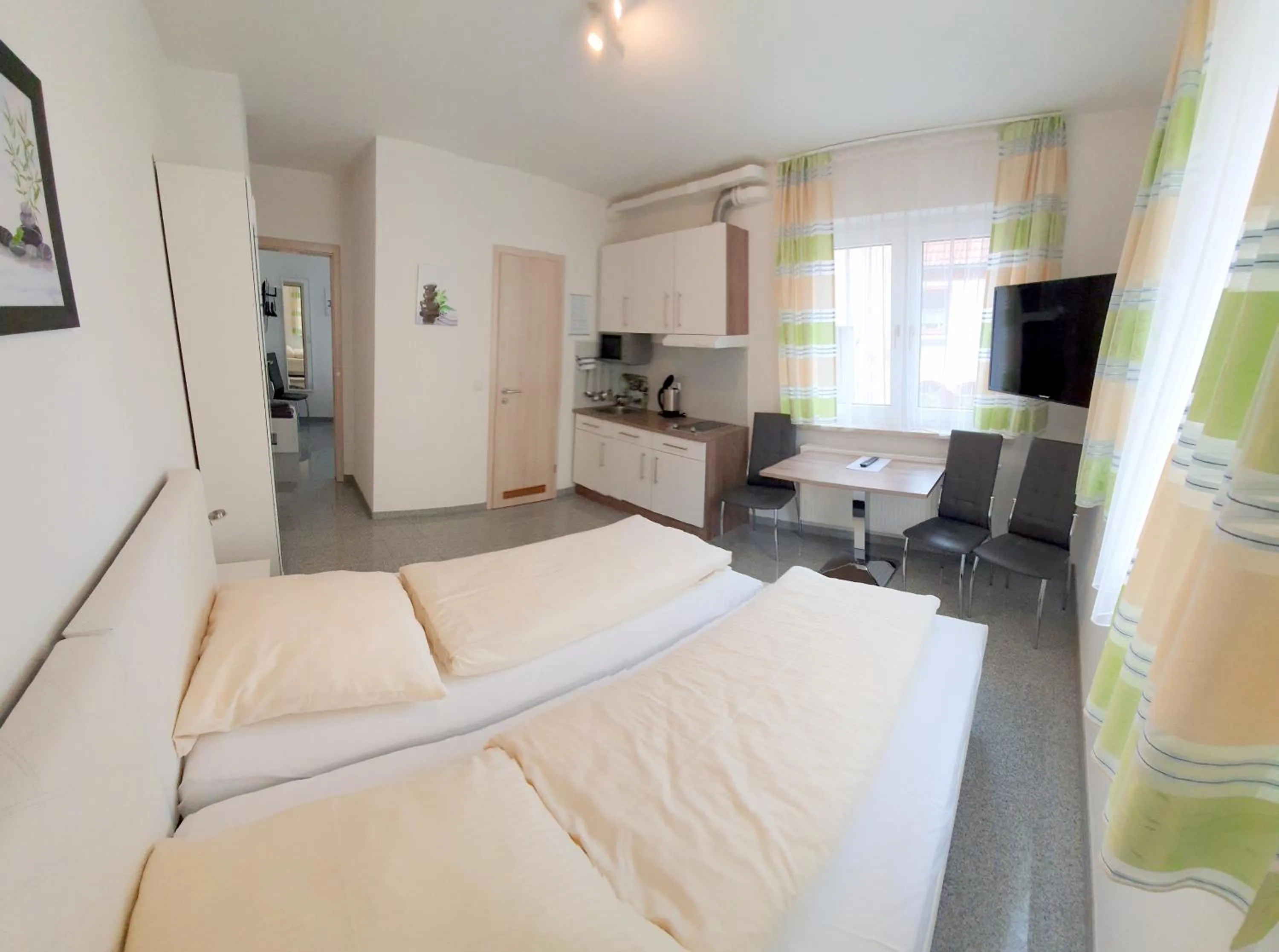 Bed in Haus zum Schlosspark