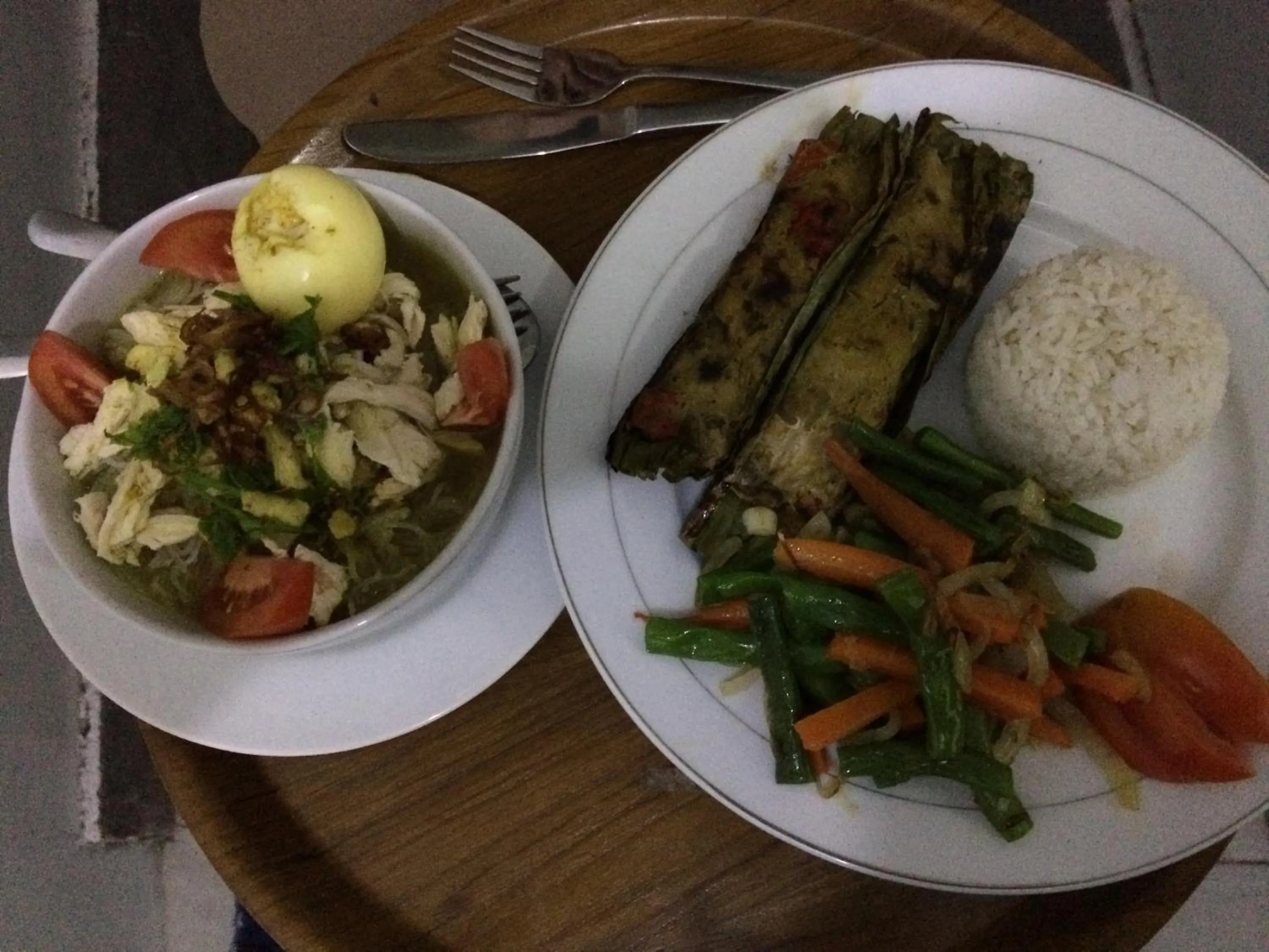 Food close-up in Amed Romance House