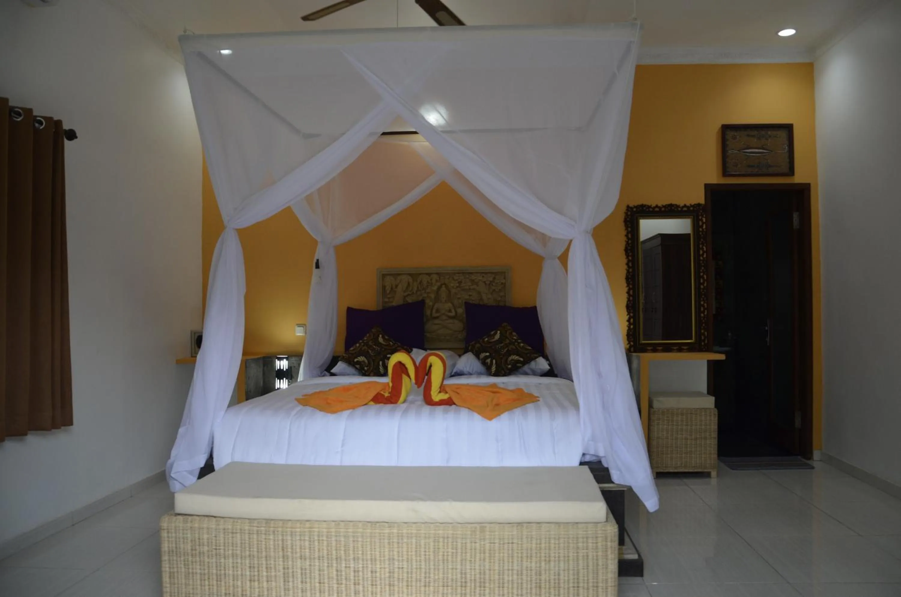 Bed in Amed Romance House