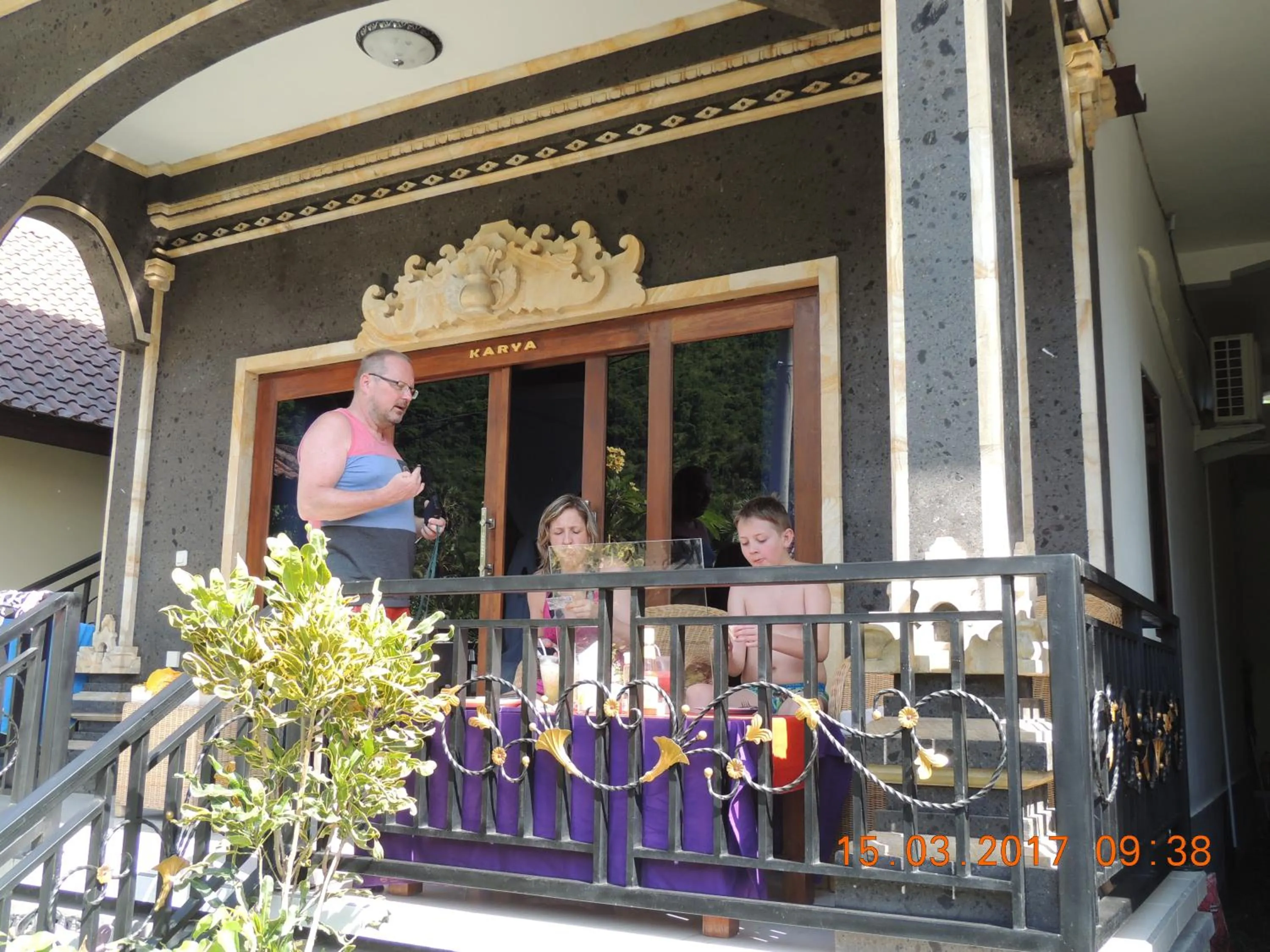 Balcony/Terrace in Amed Romance House