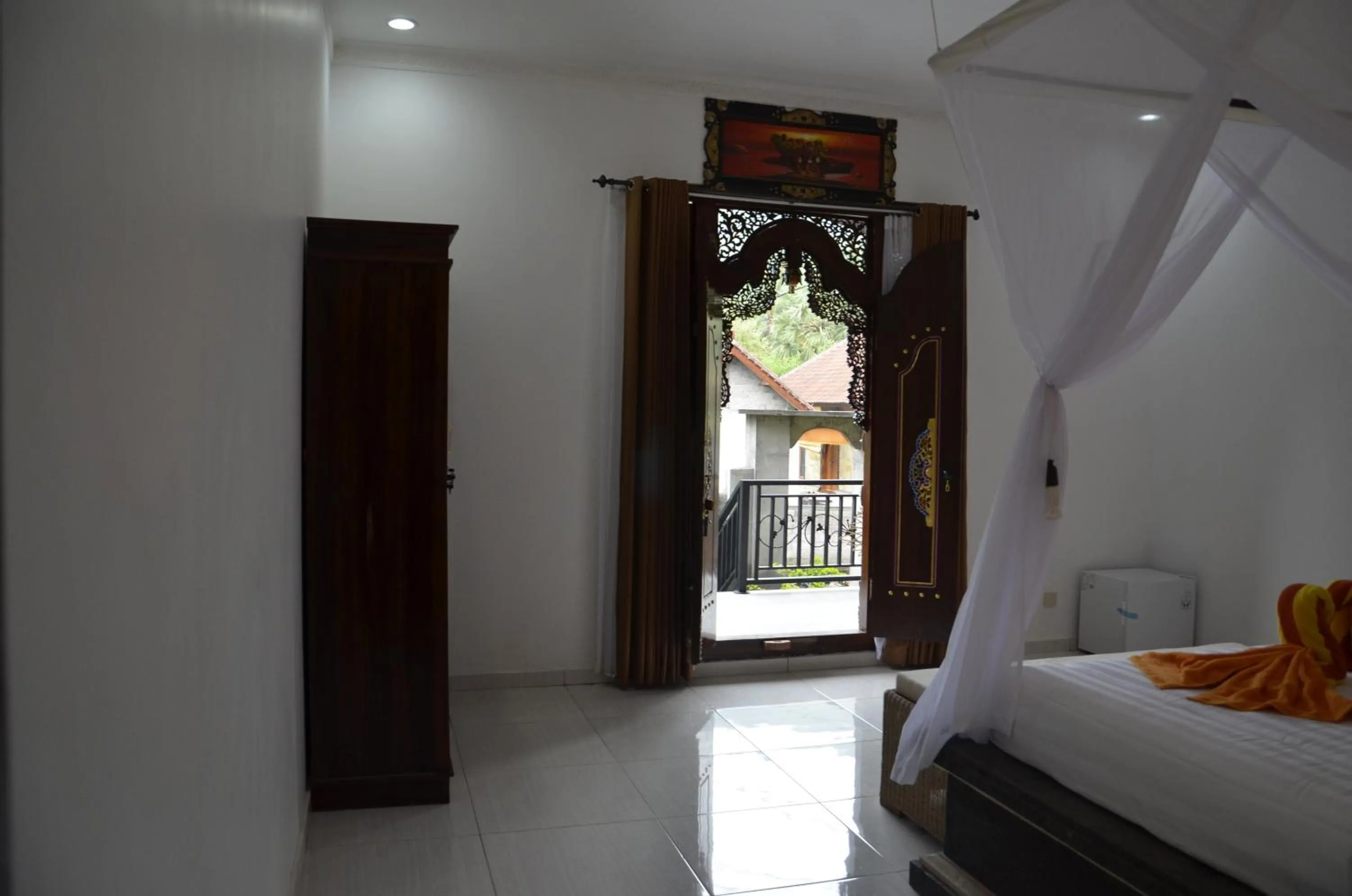 Facade/entrance, Bed in Amed Romance House