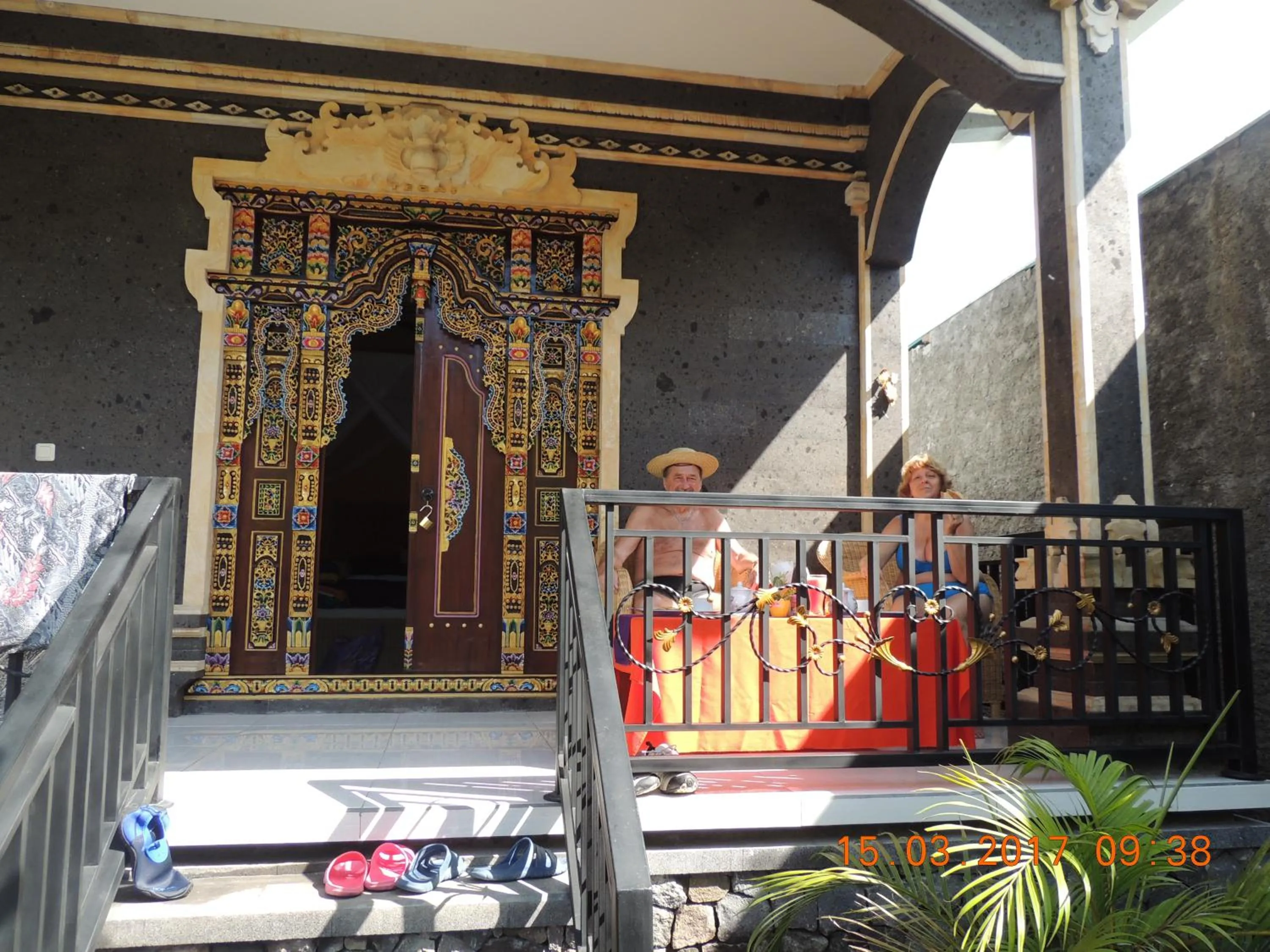Balcony/Terrace in Amed Romance House