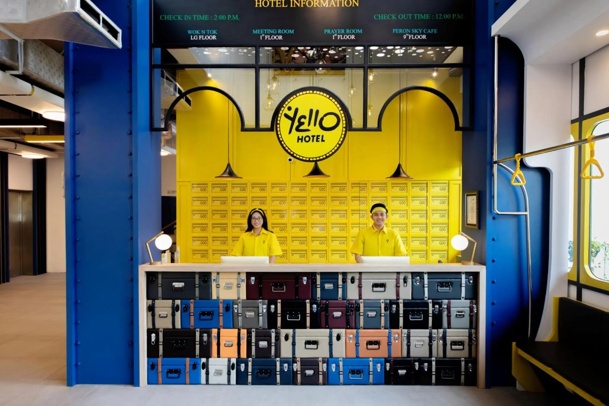 Lobby or reception in Yello Hotel Manggarai