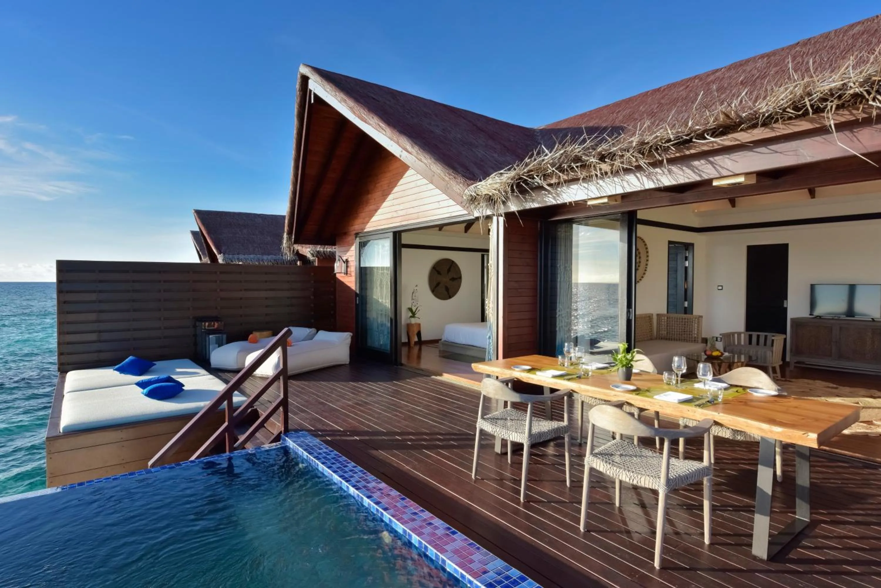 Patio in Grand Park Kodhipparu Maldives