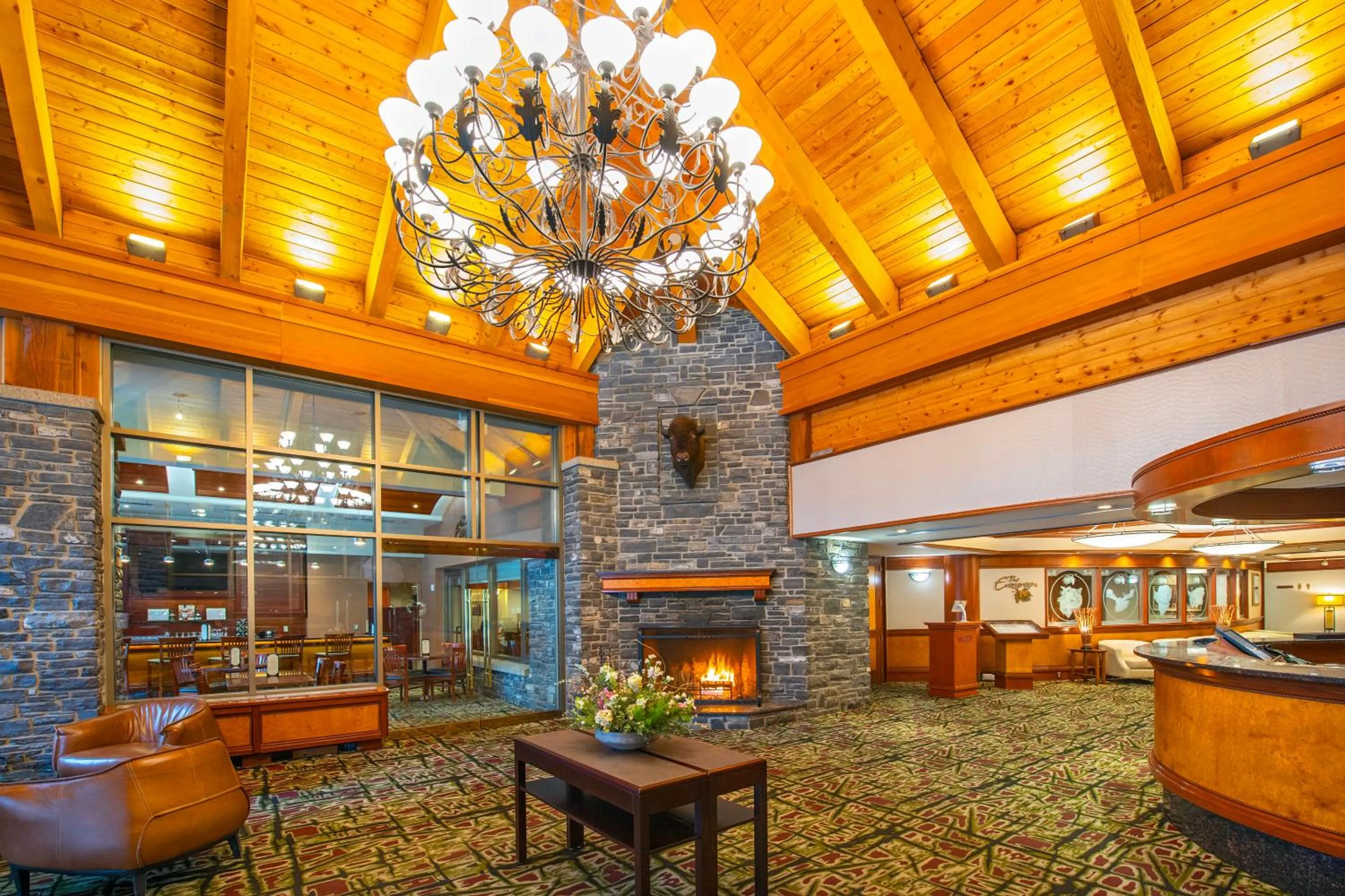 Lobby or reception in Royal Canadian Lodge