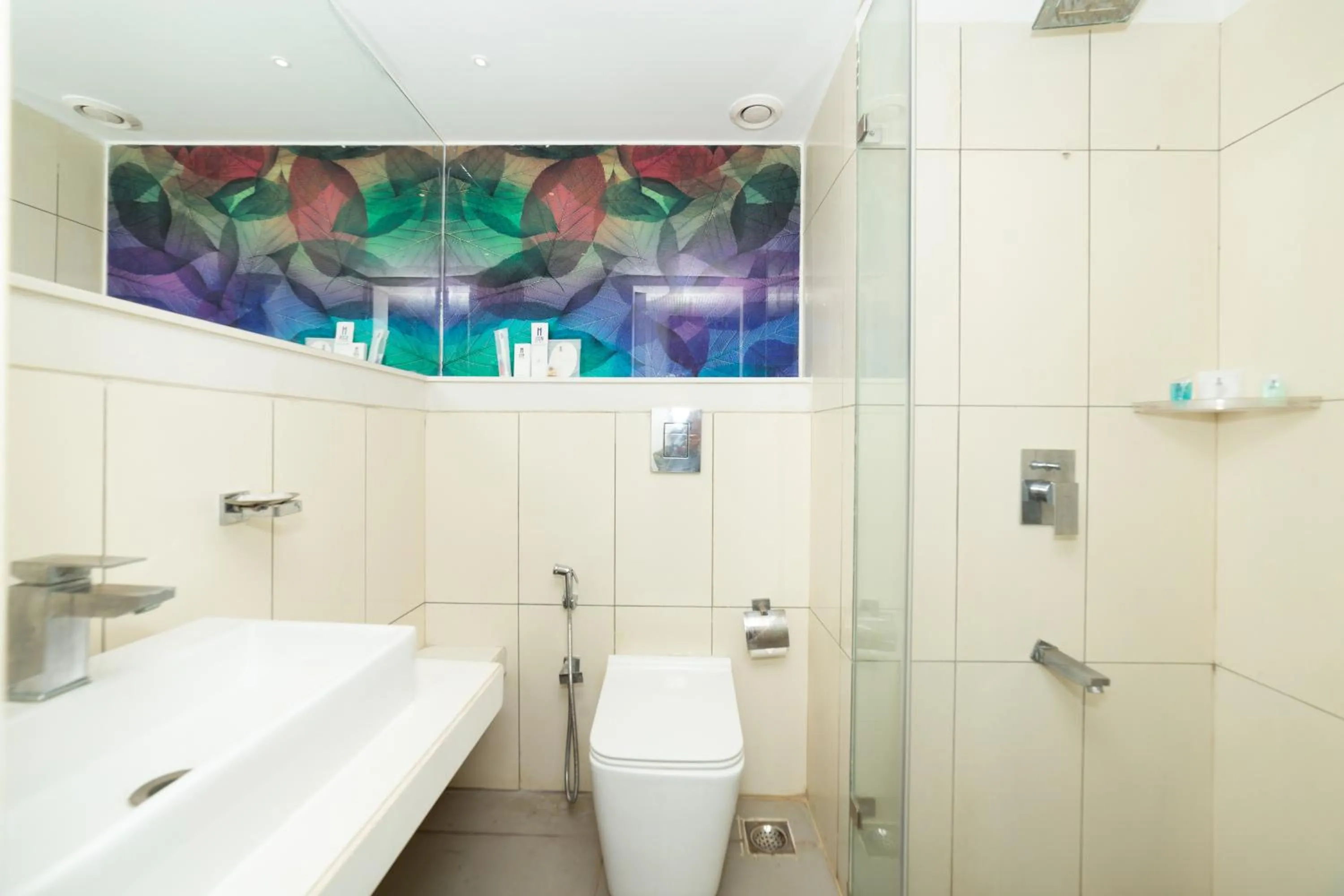 Bathroom in Icon Business Hotel by Bhagini