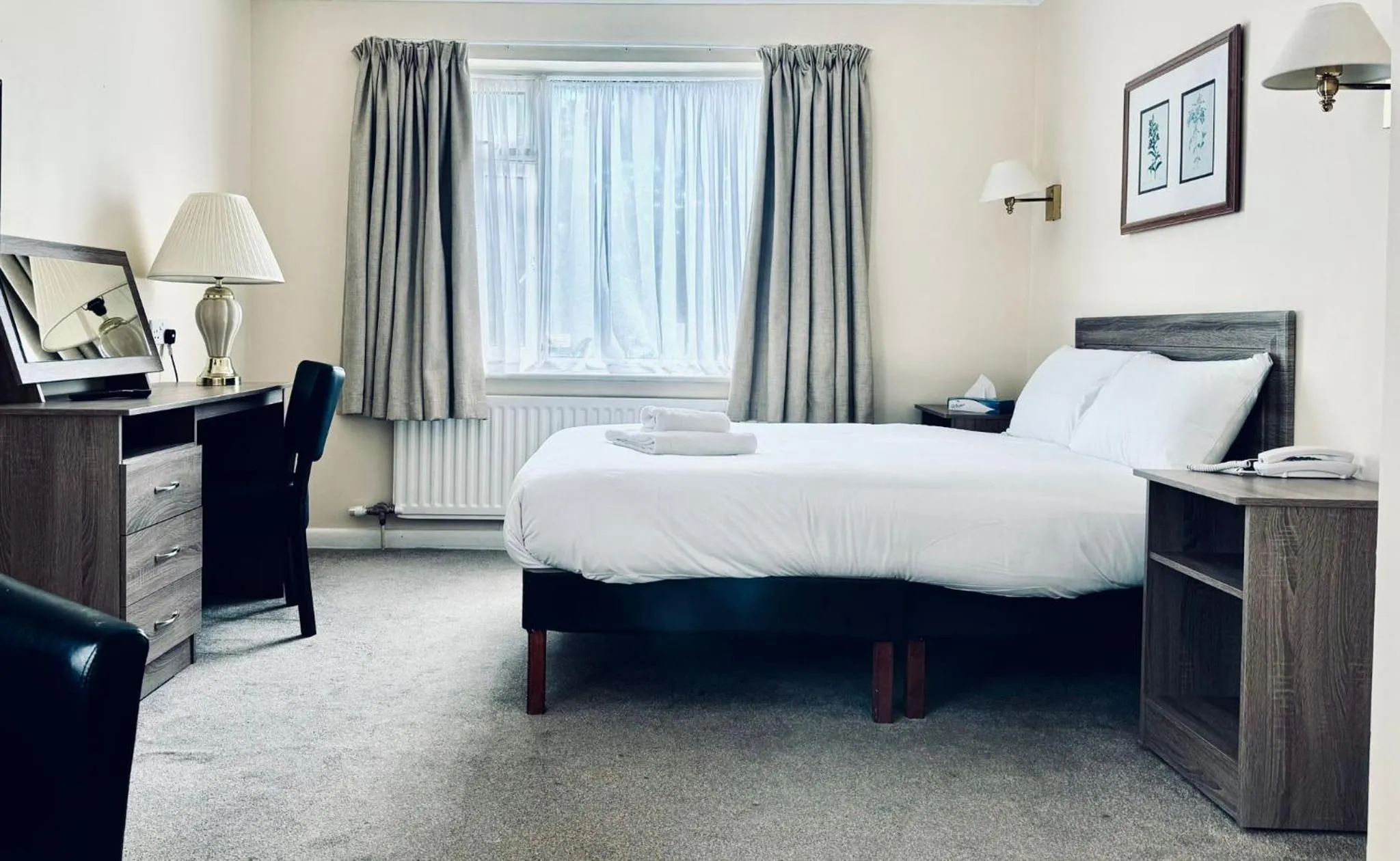 Bed in Carrington House Hotel