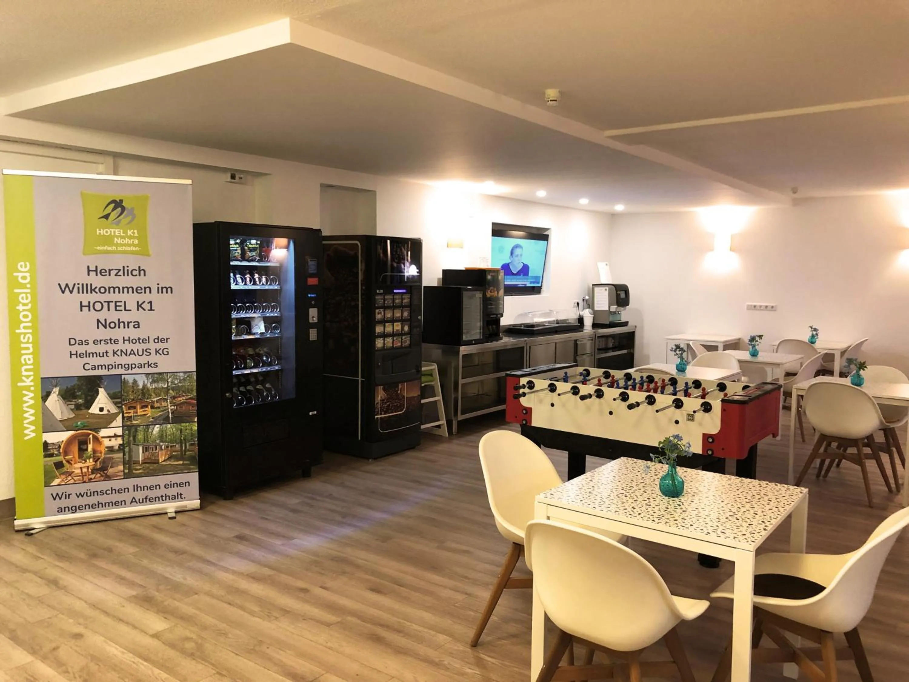 Lobby or reception in Hotel K1 Nohra - bei Weimar