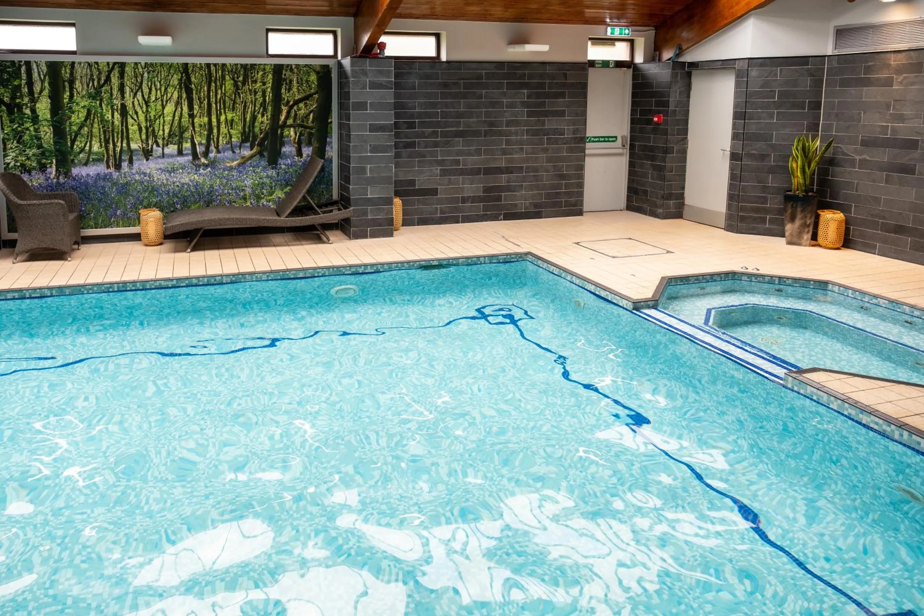Swimming pool in Burleigh Court Hotel and Leisure