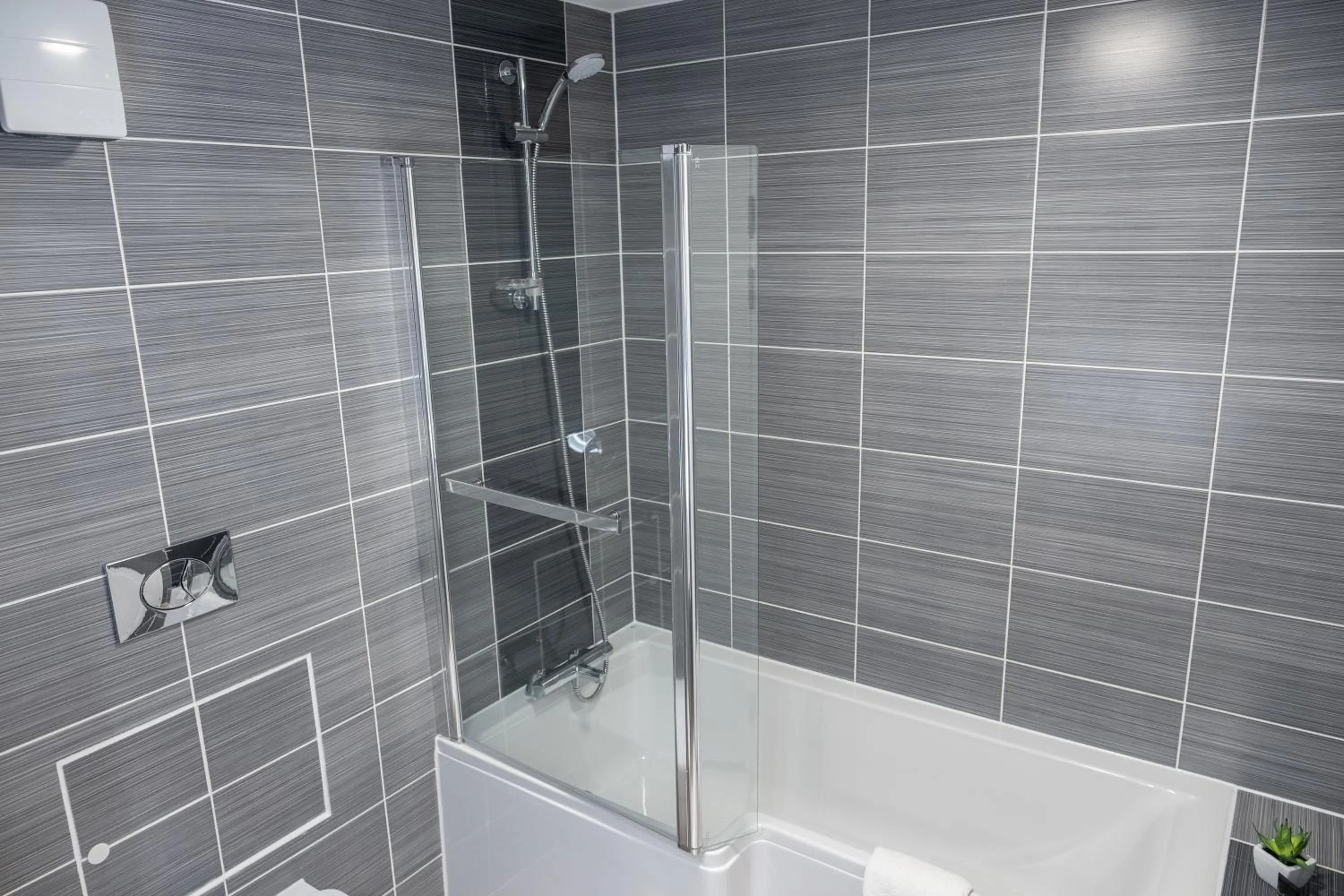 Bathroom in Burleigh Court Hotel and Leisure