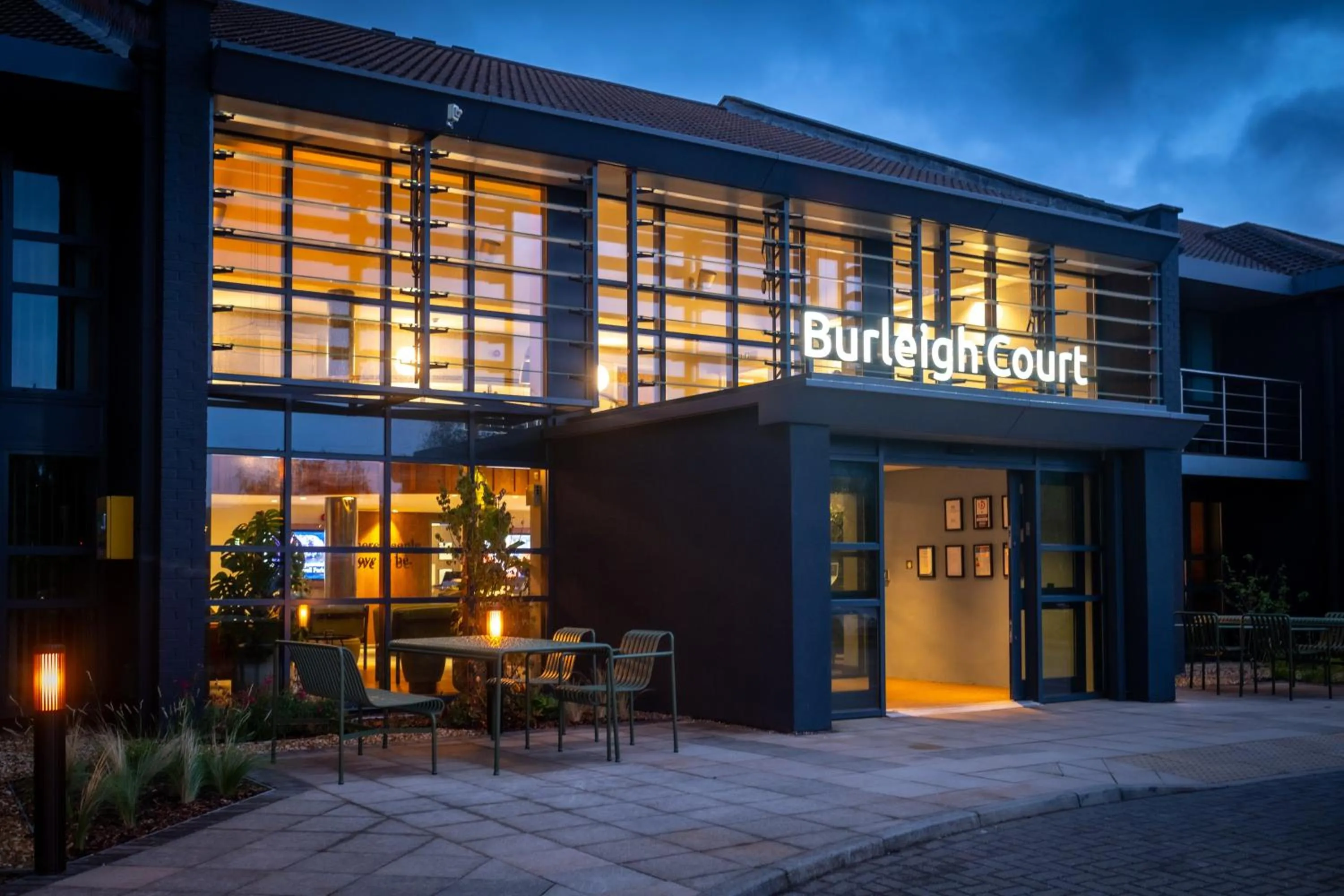 Property building in Burleigh Court Hotel and Leisure