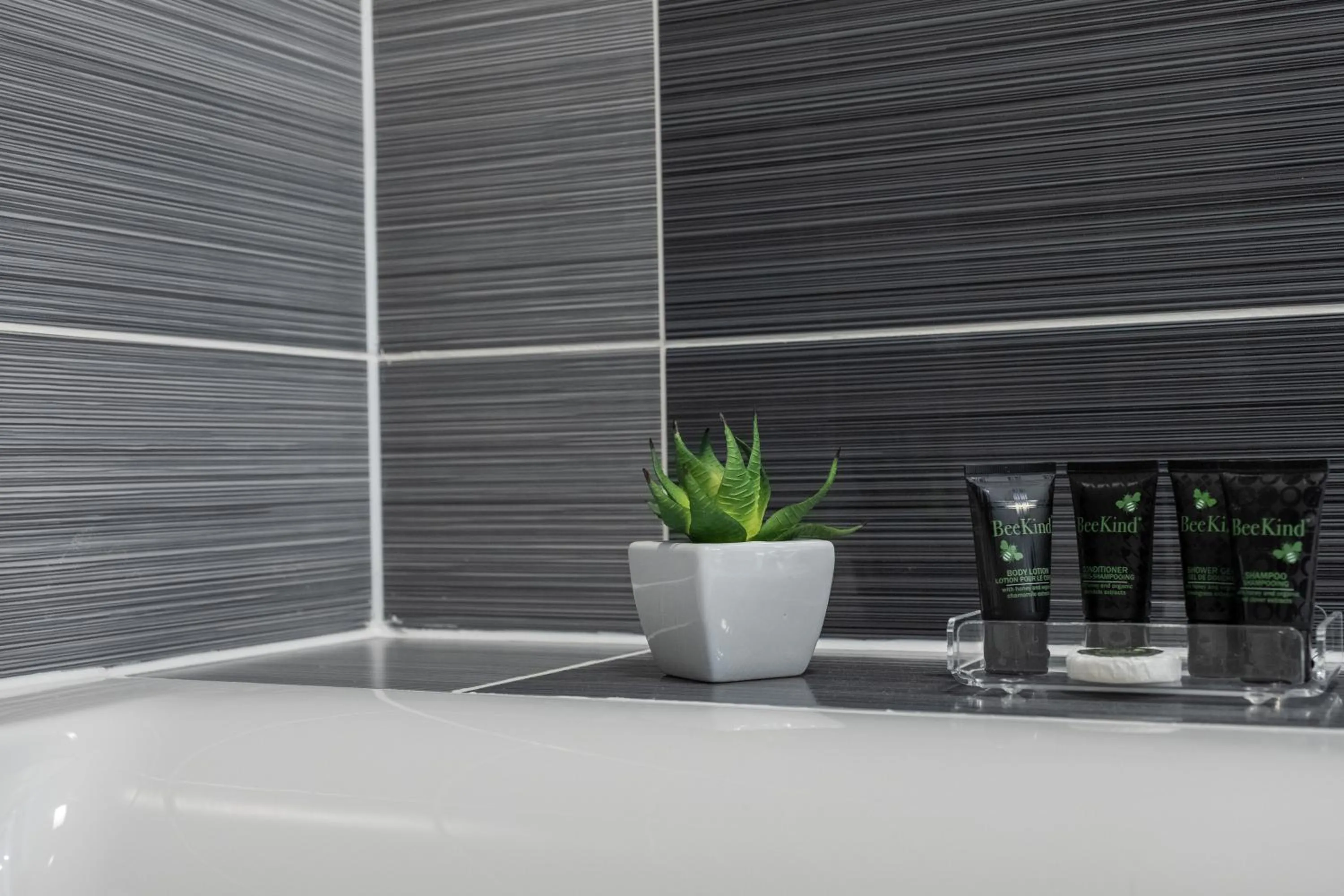 Bathroom in Burleigh Court Hotel and Leisure