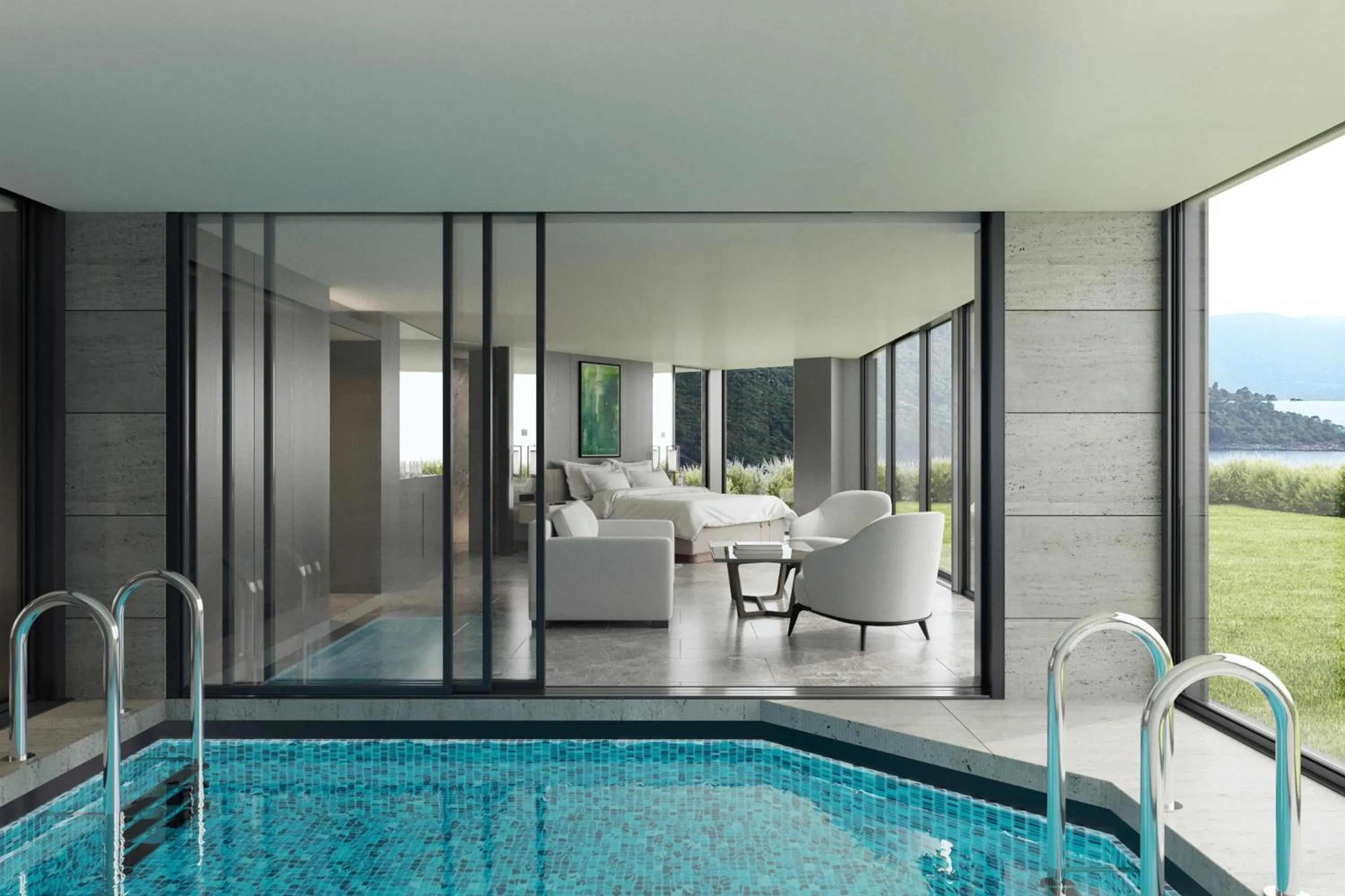 Swimming pool in Le Meridien Bodrum Beach Resort