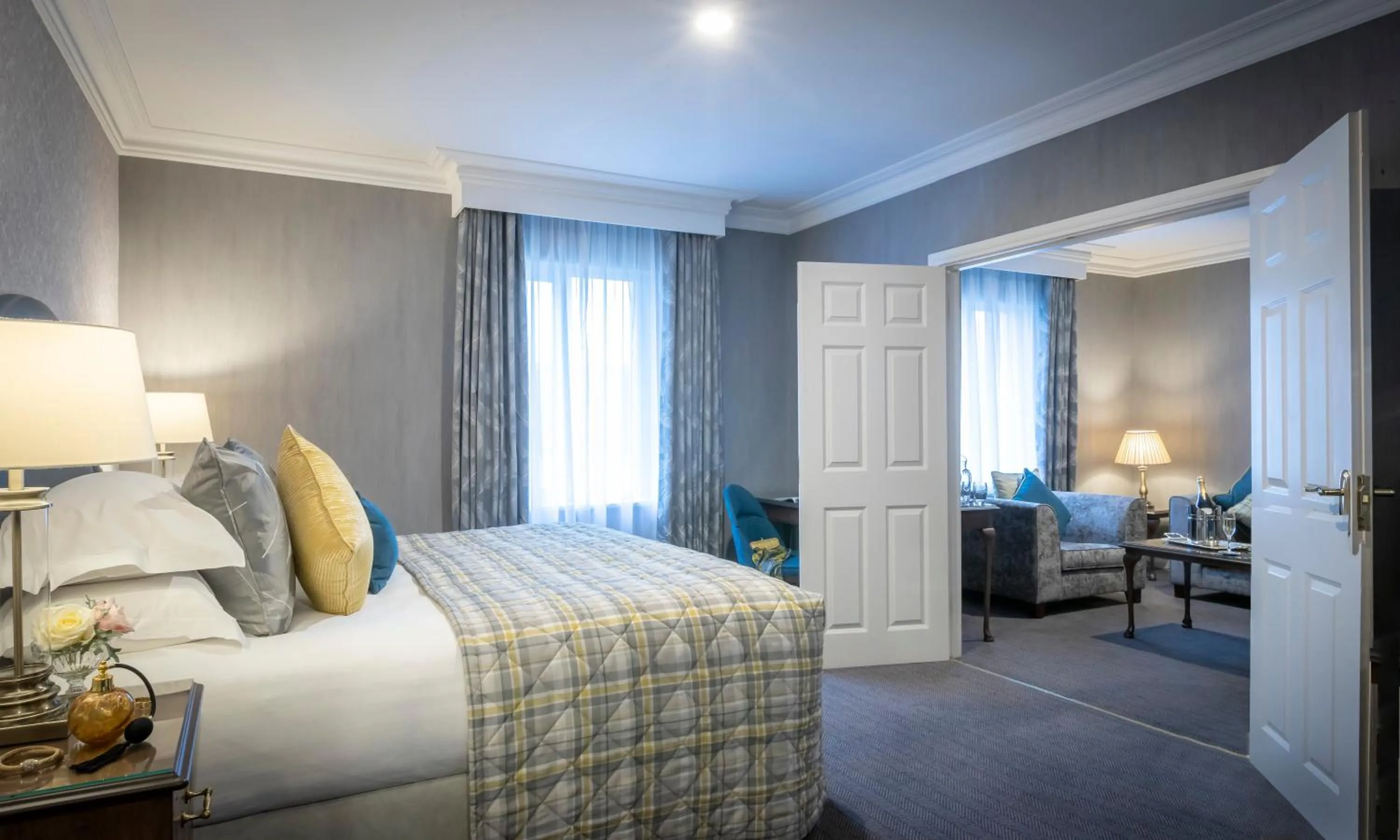 Bed in Temple Gate Hotel