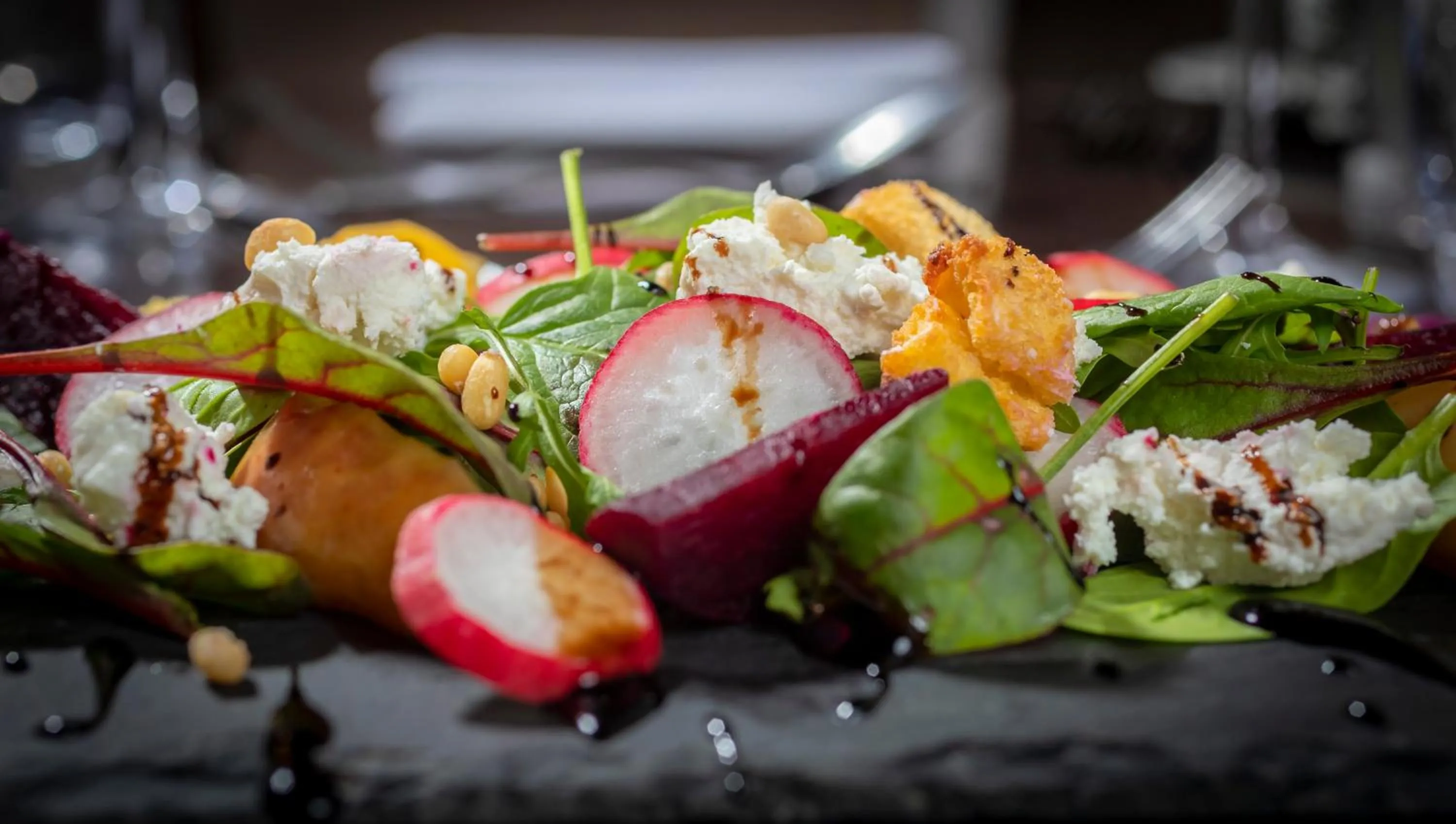 Food close-up in Temple Gate Hotel
