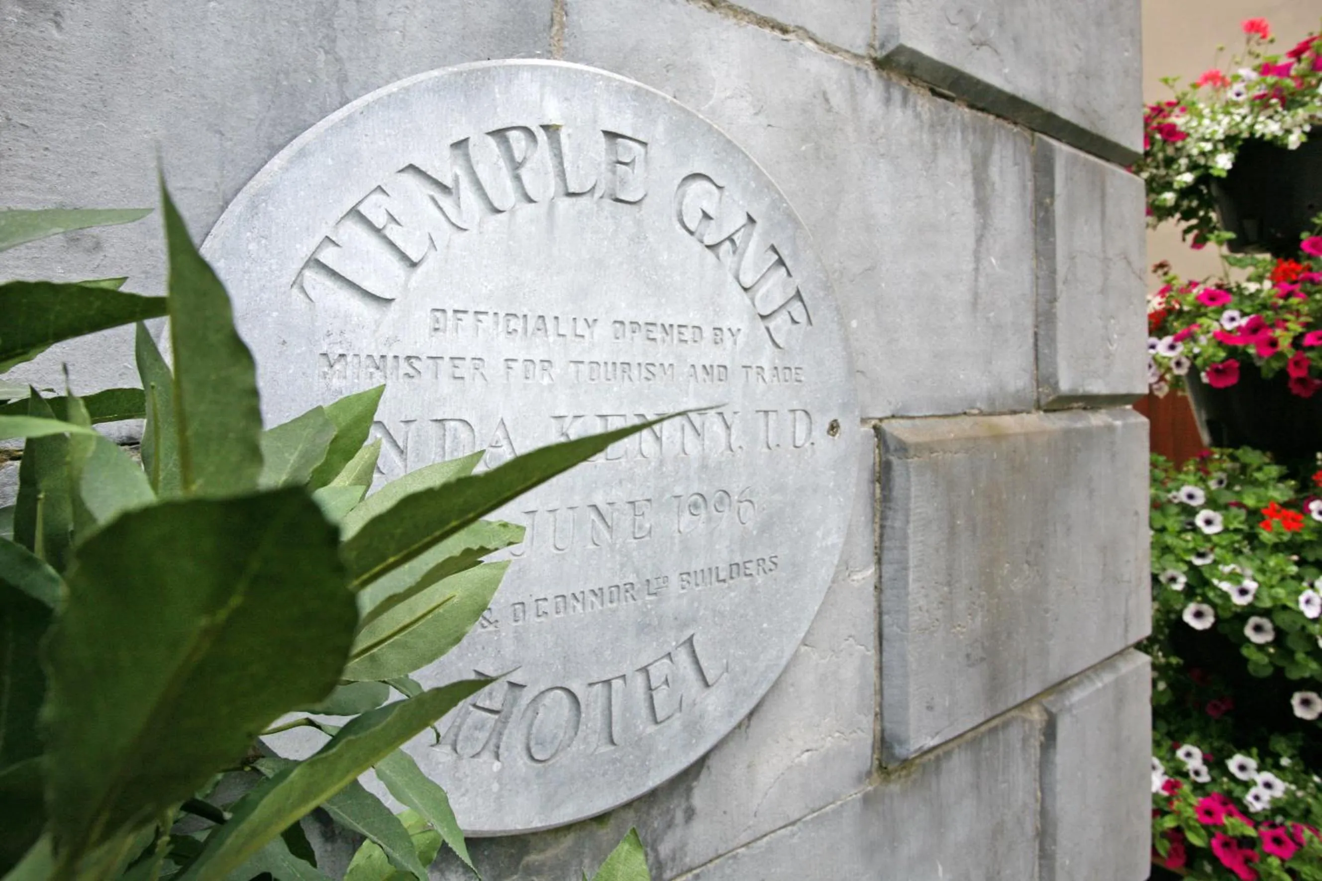 Property logo or sign in Temple Gate Hotel