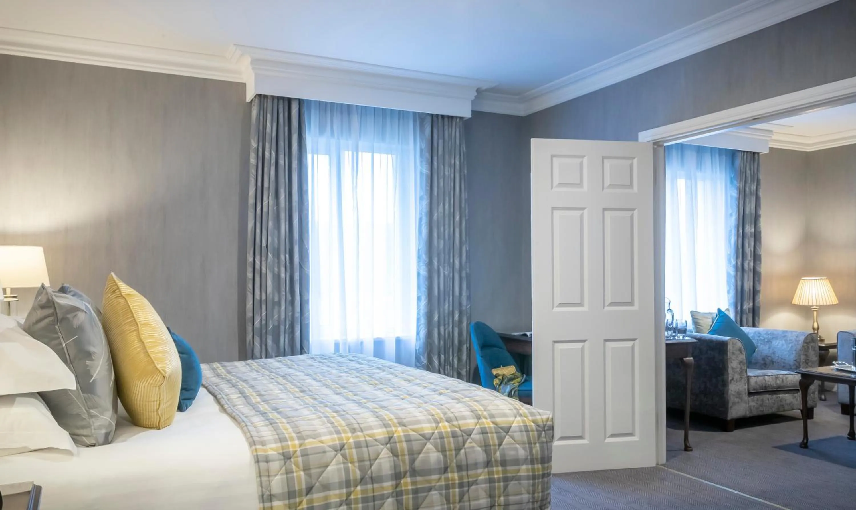 Bed in Temple Gate Hotel