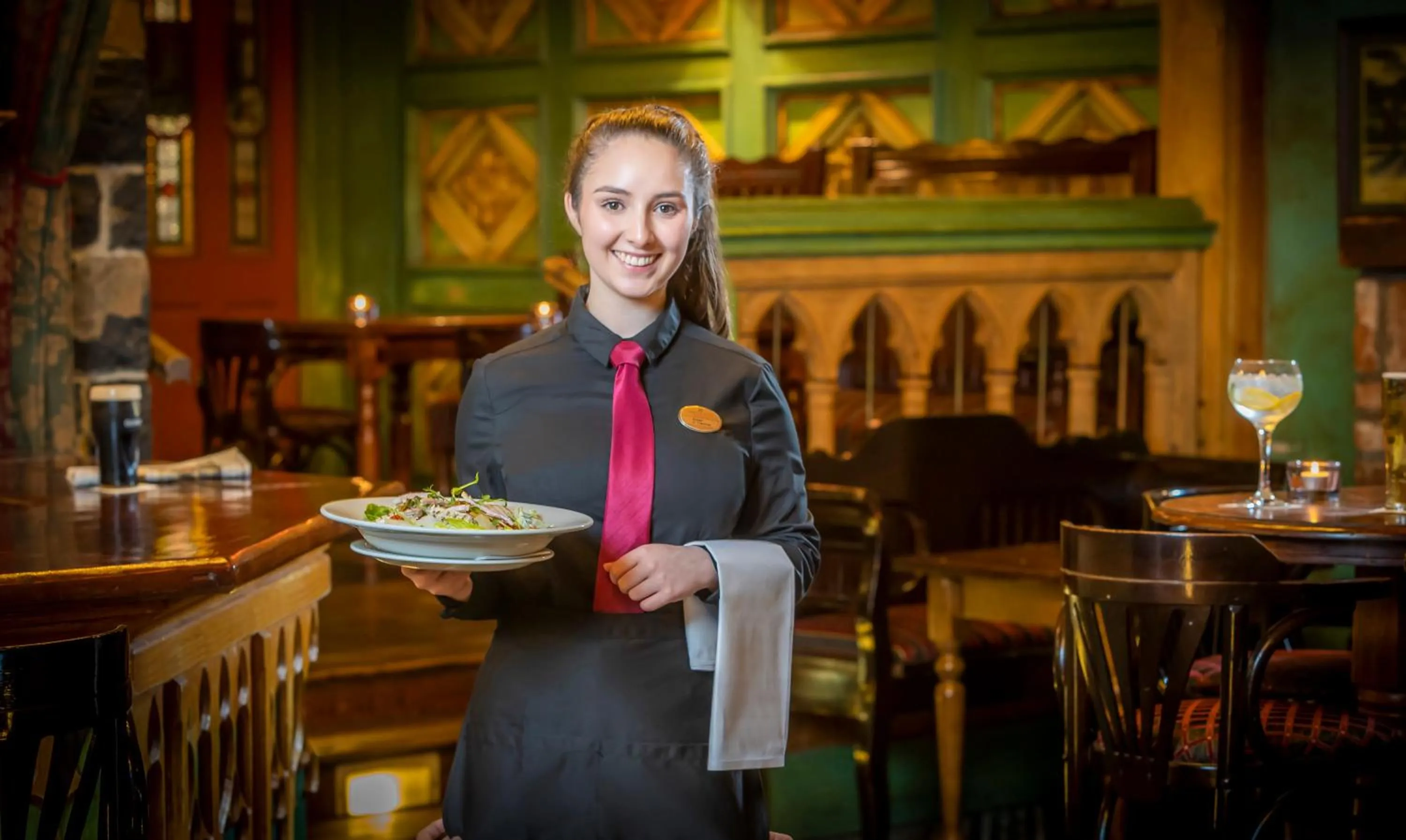 Staff in Temple Gate Hotel