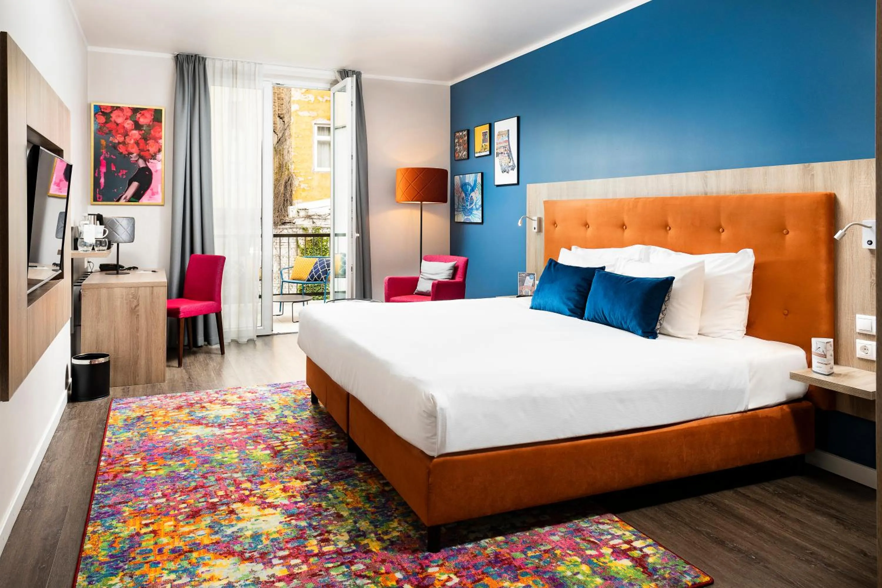 Bed in Three Corners Lifestyle Hotel