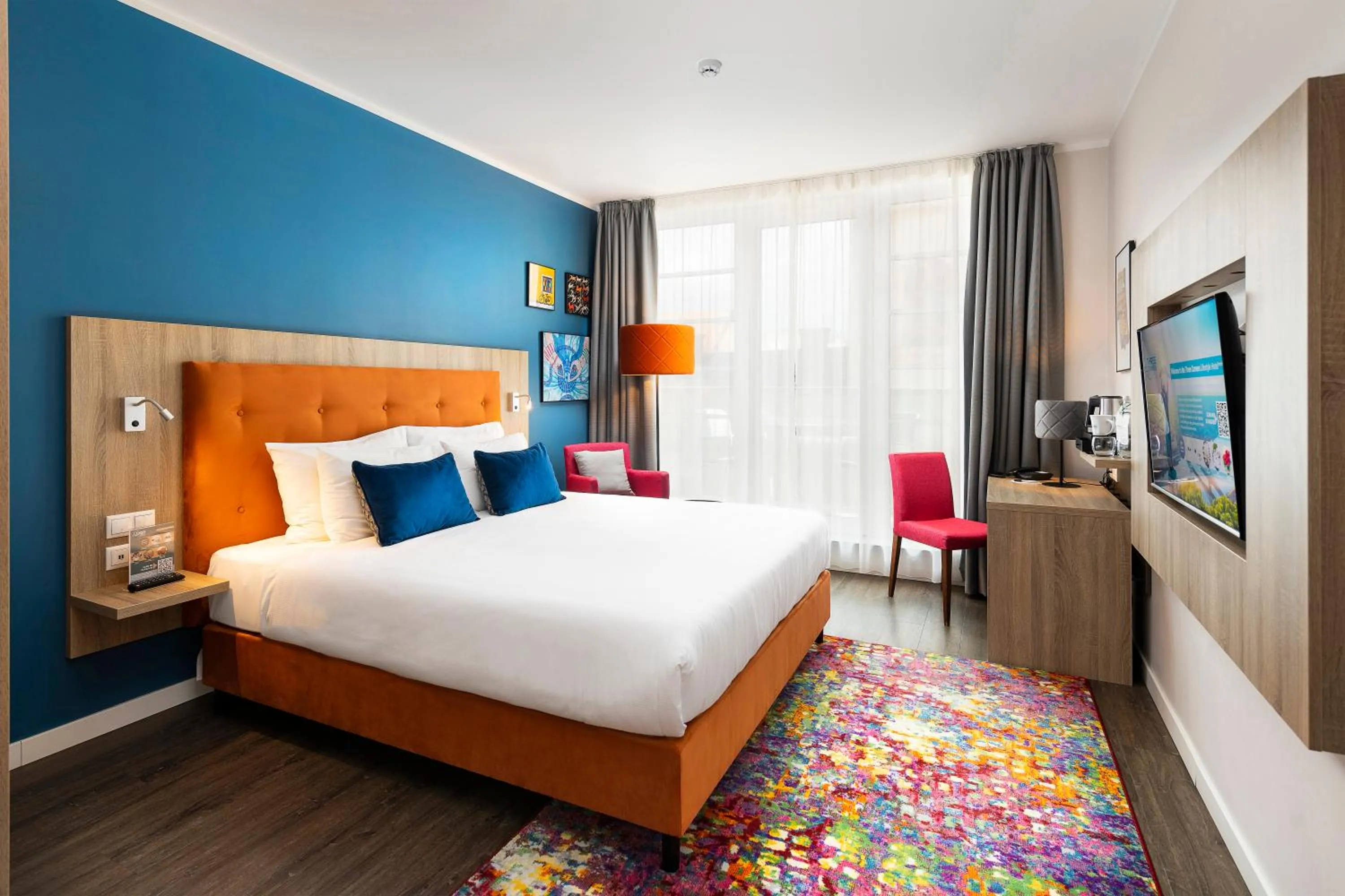 Bed in Three Corners Lifestyle Hotel