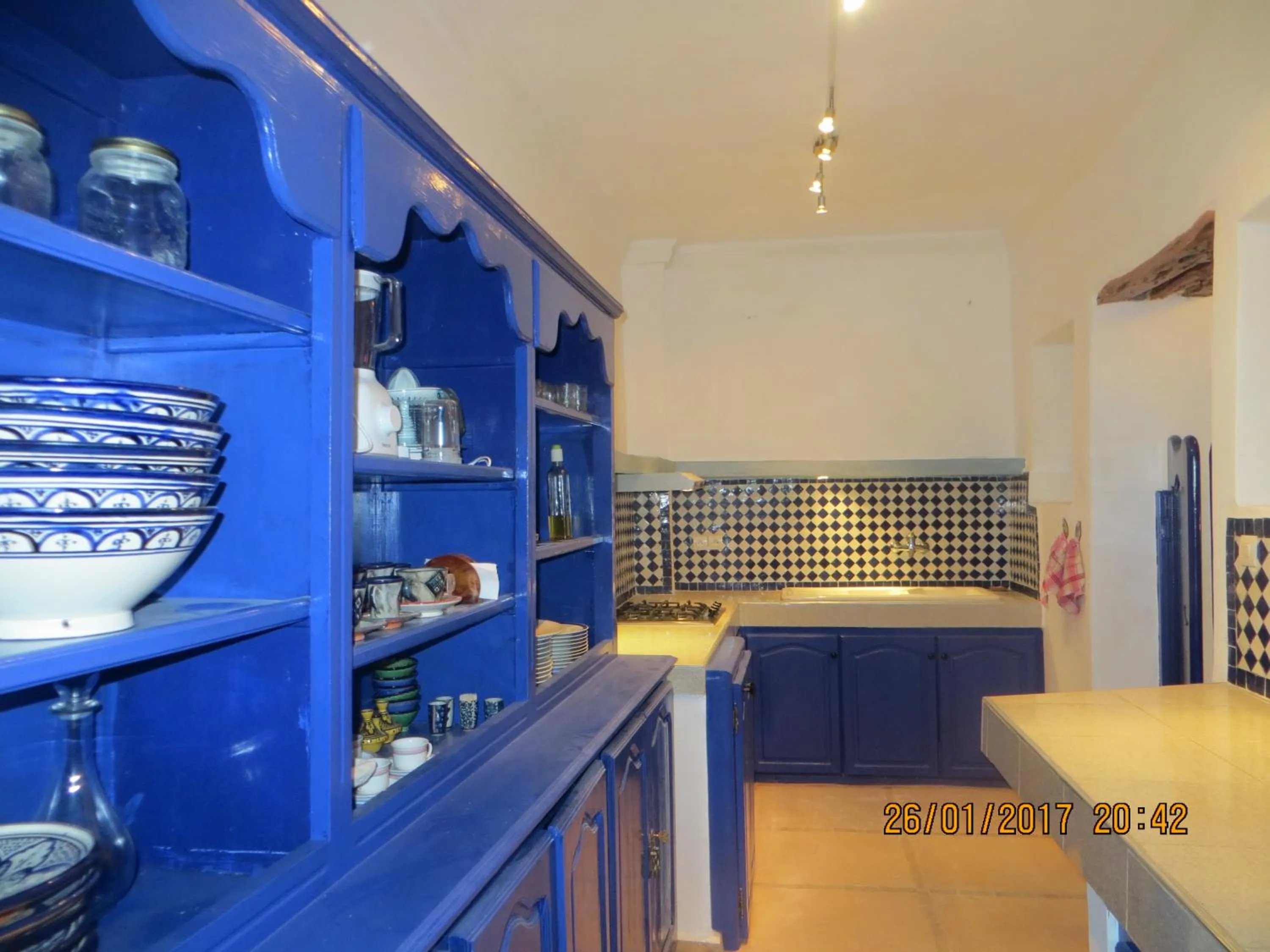 BBQ facilities in Riad Gloria