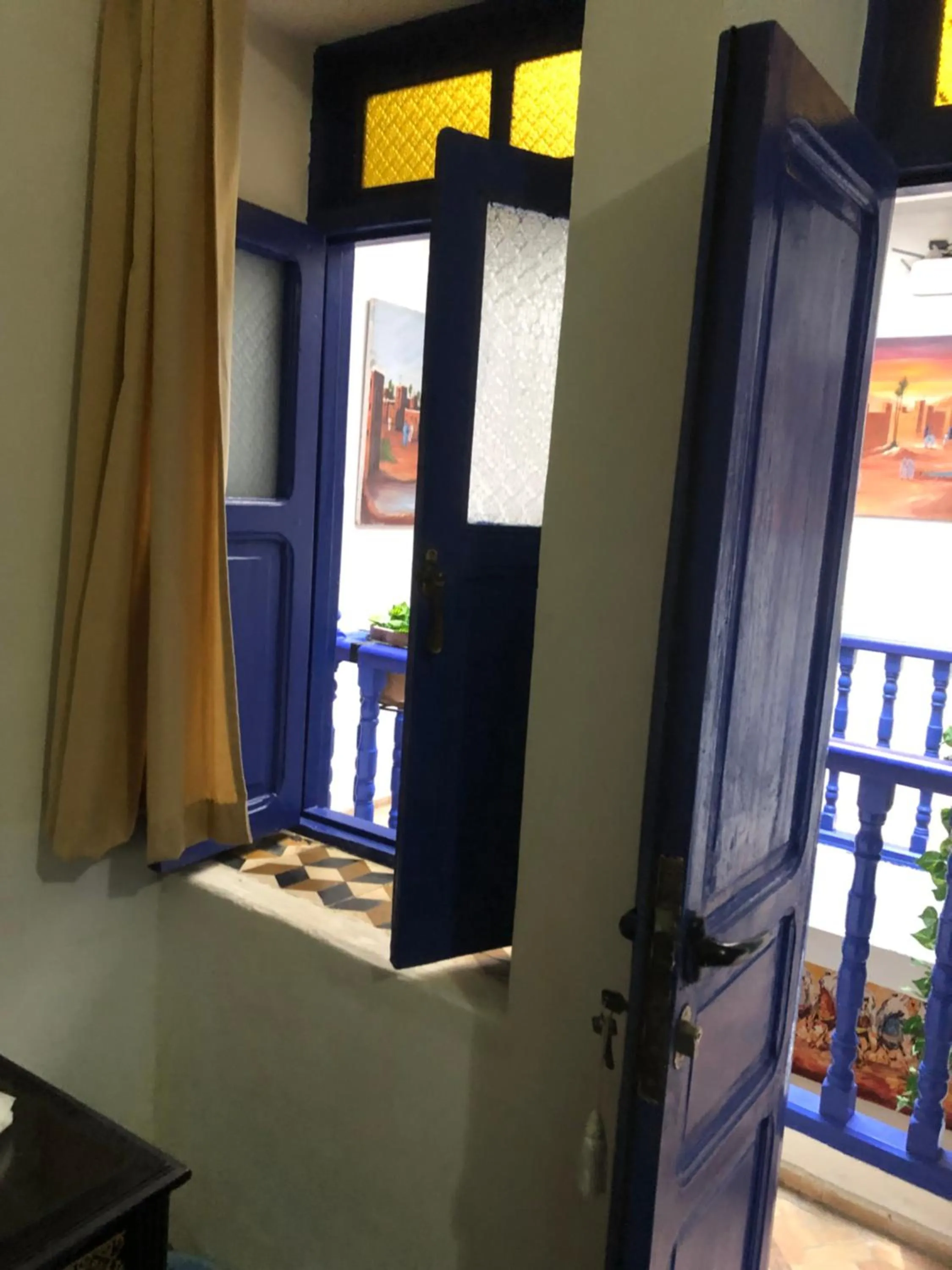 View (from property/room) in Riad Gloria