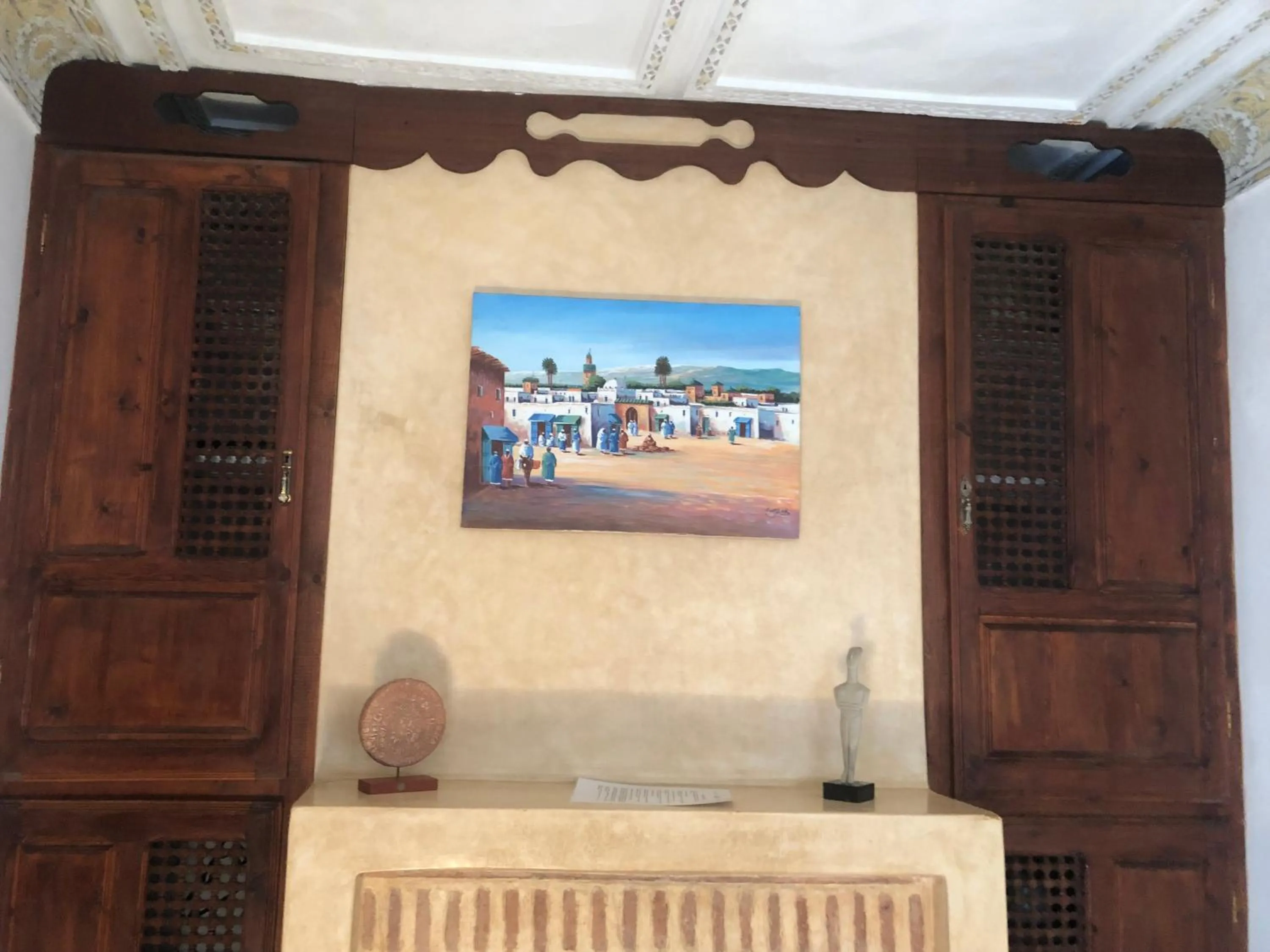 Decorative detail in Riad Gloria